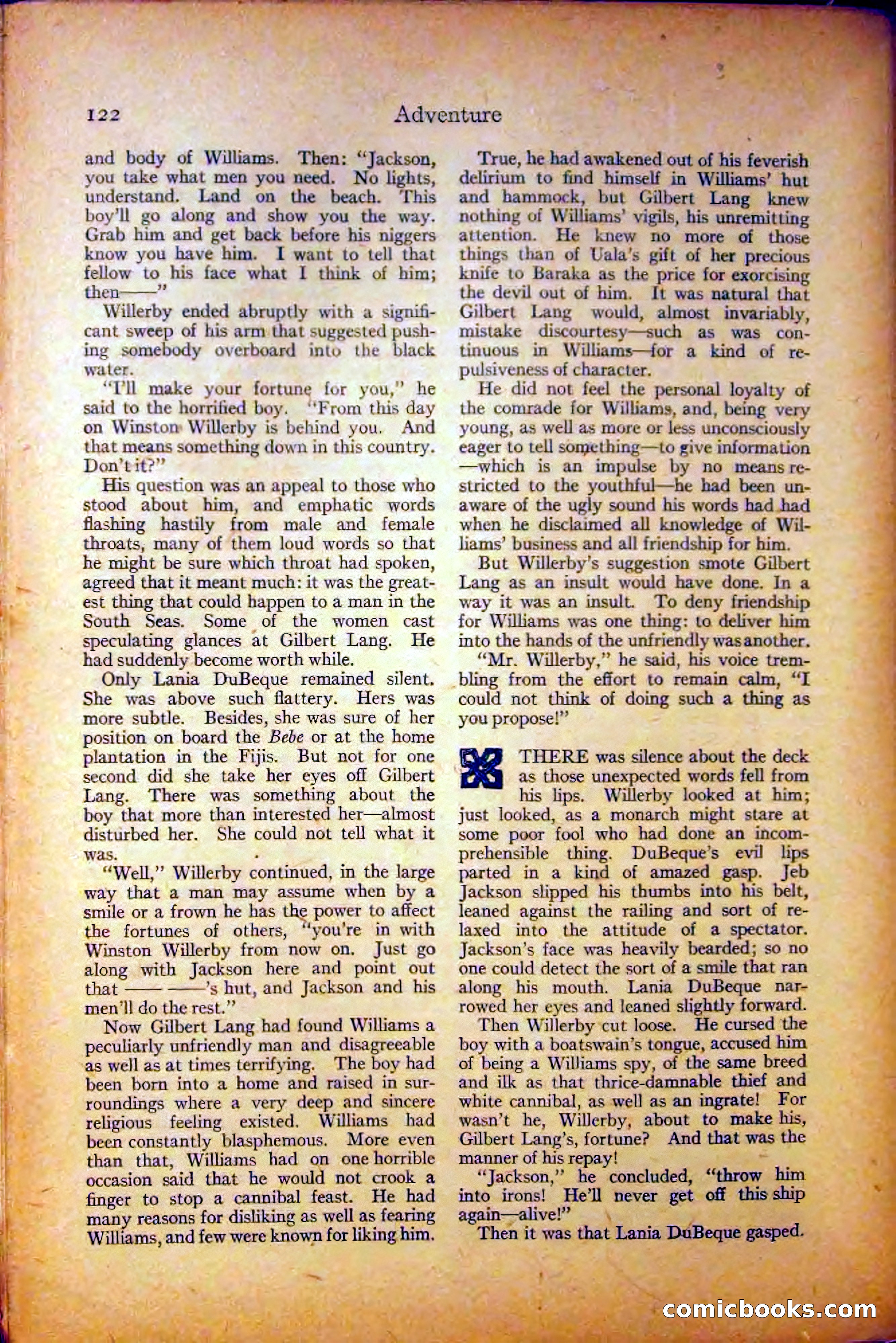Adventure, August 3, 1919 — page 132 of 204