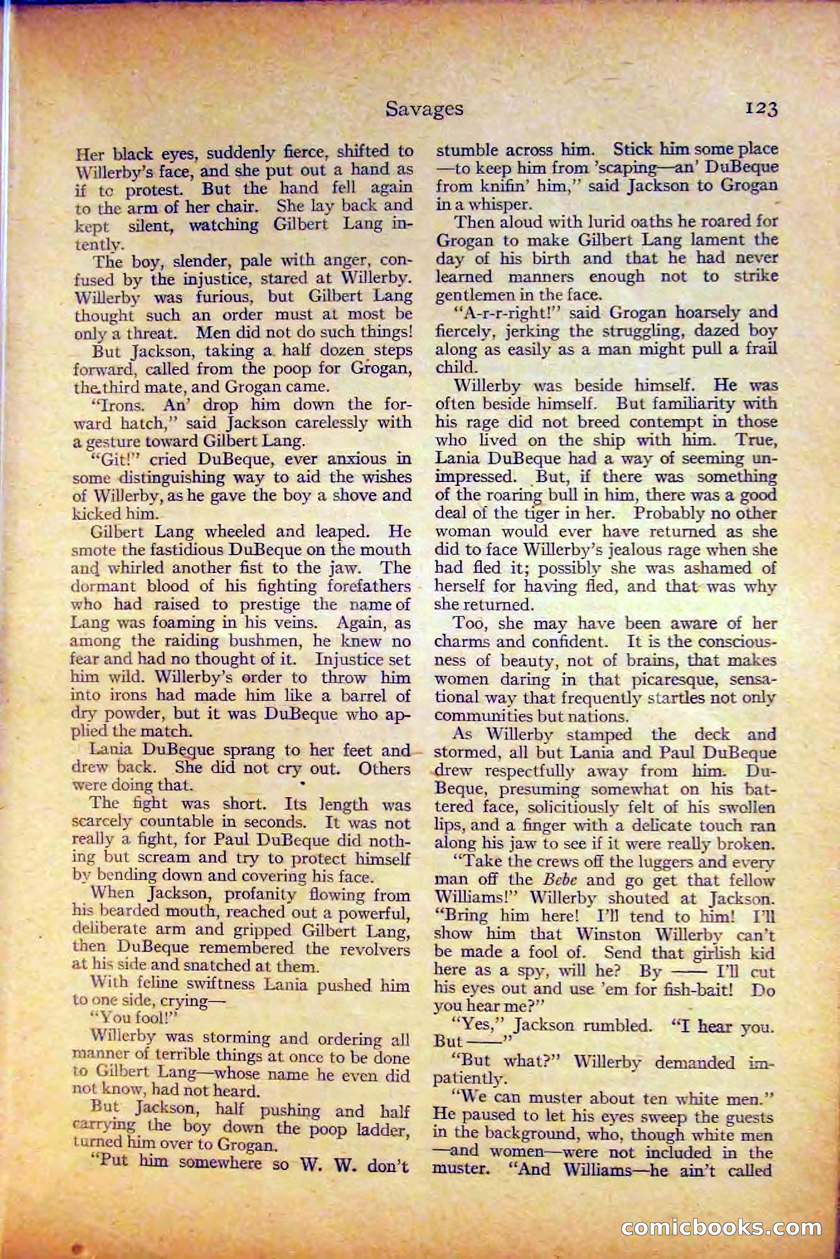 Adventure, August 3, 1919 — page 133 of 204