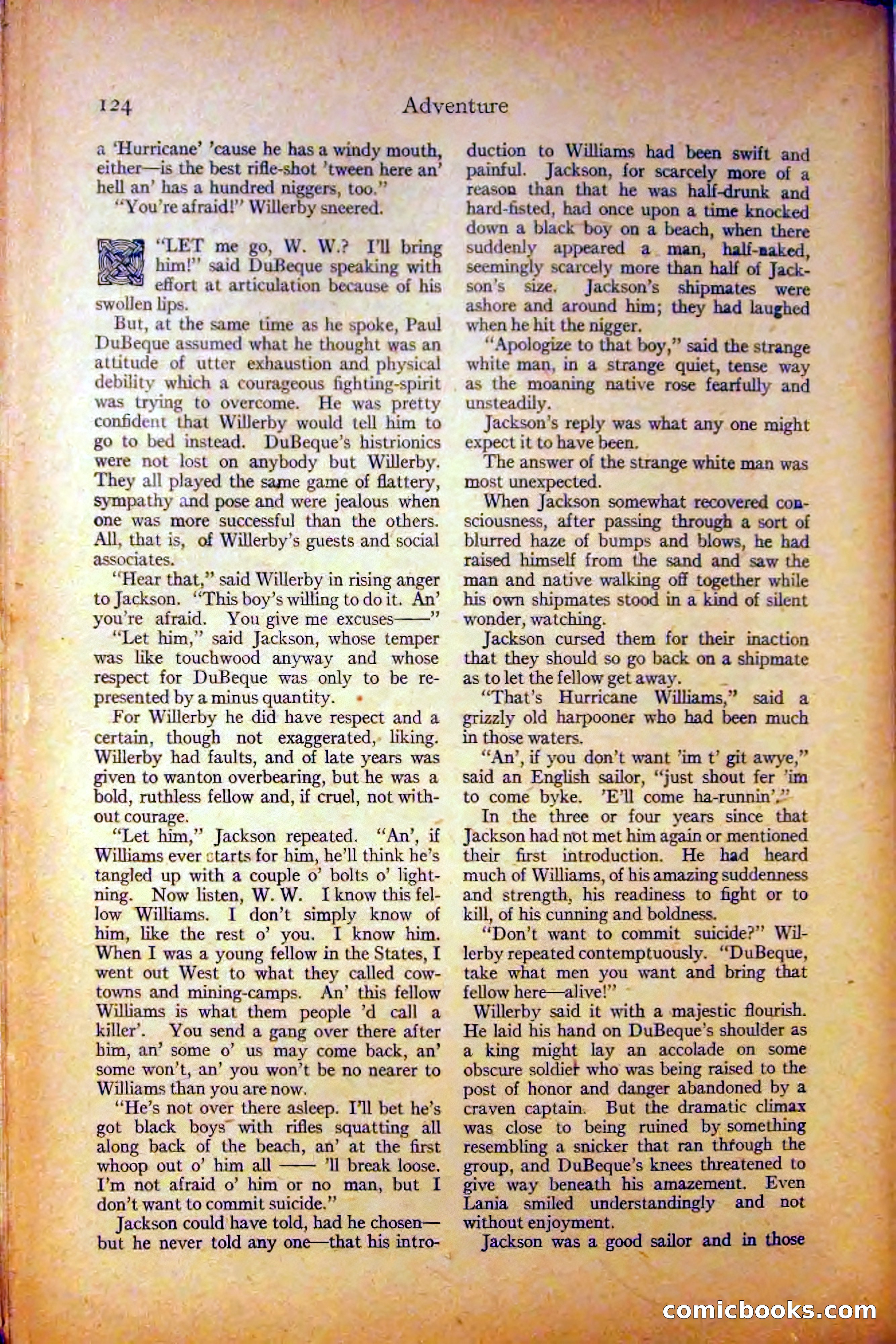 Adventure, August 3, 1919 — page 134 of 204