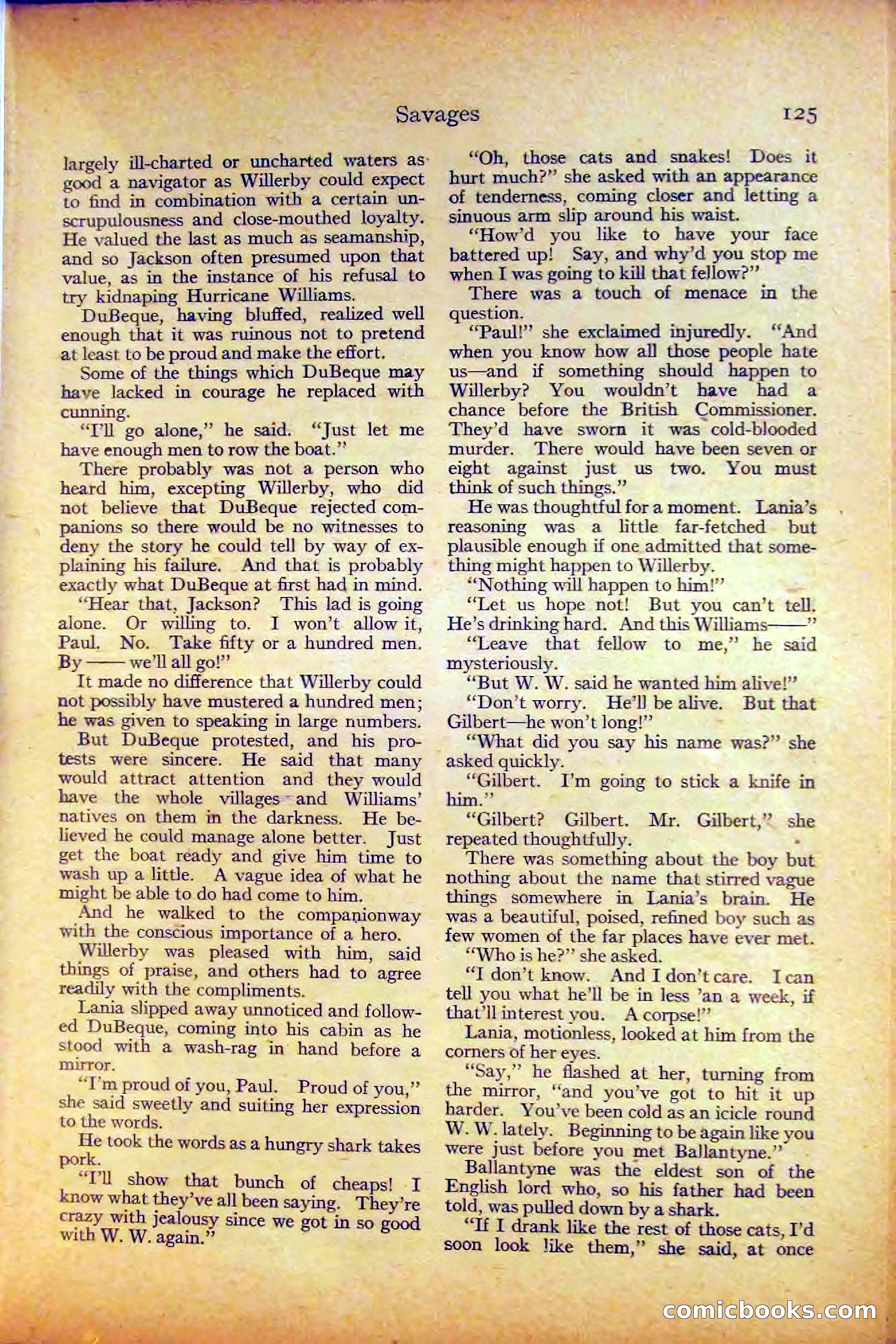 Adventure, August 3, 1919 — page 135 of 204
