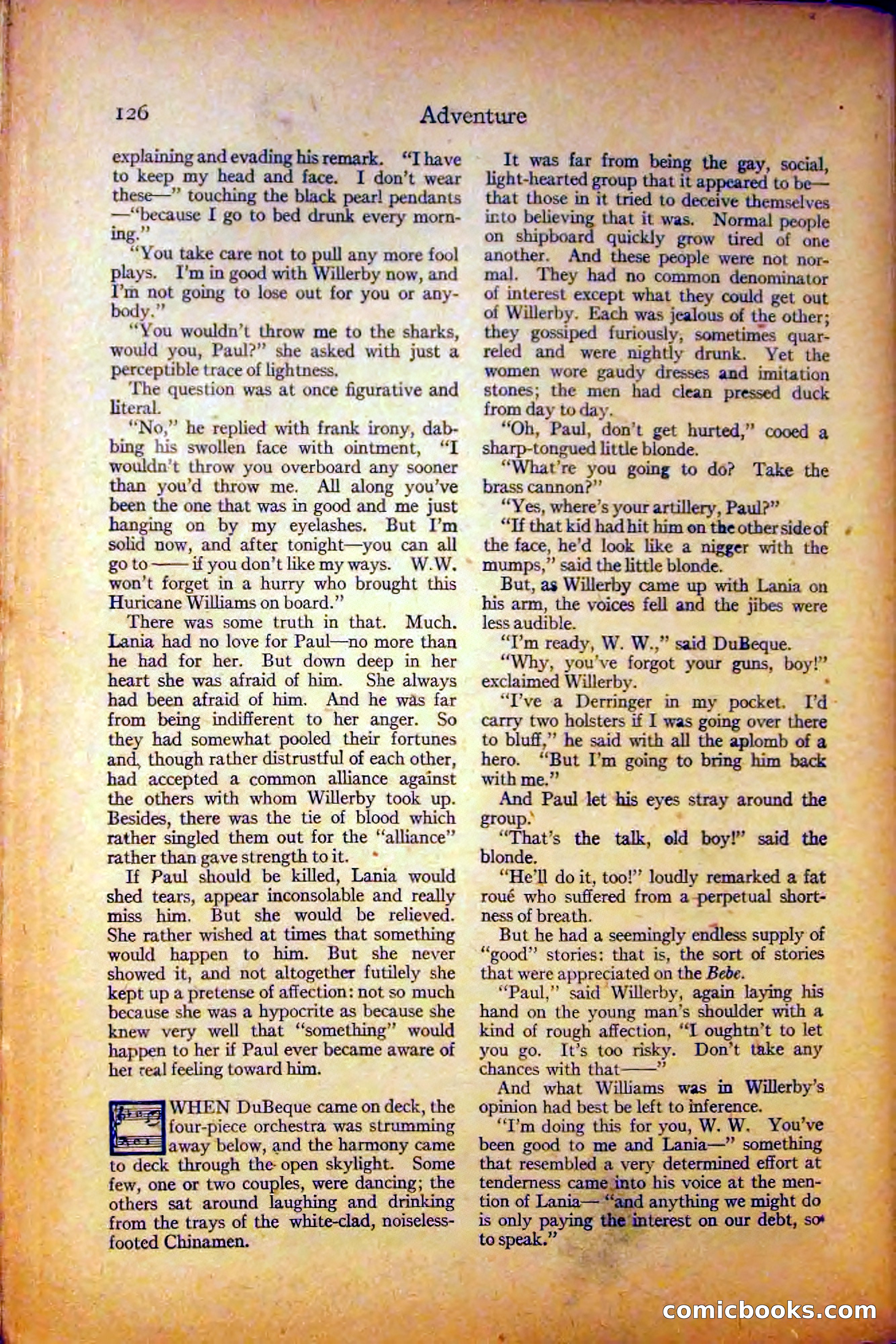 Adventure, August 3, 1919 — page 136 of 204