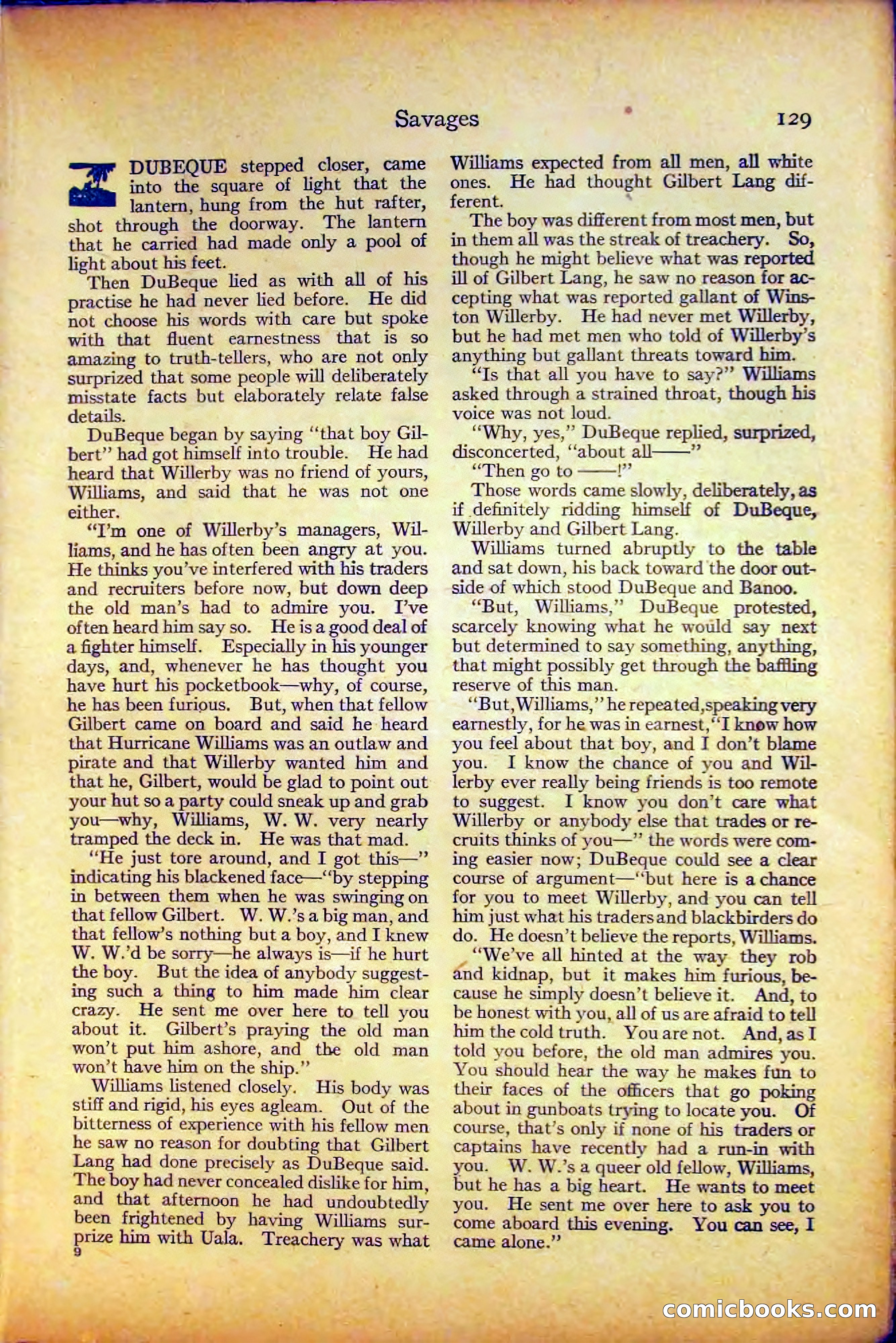 Adventure, August 3, 1919 — page 139 of 204