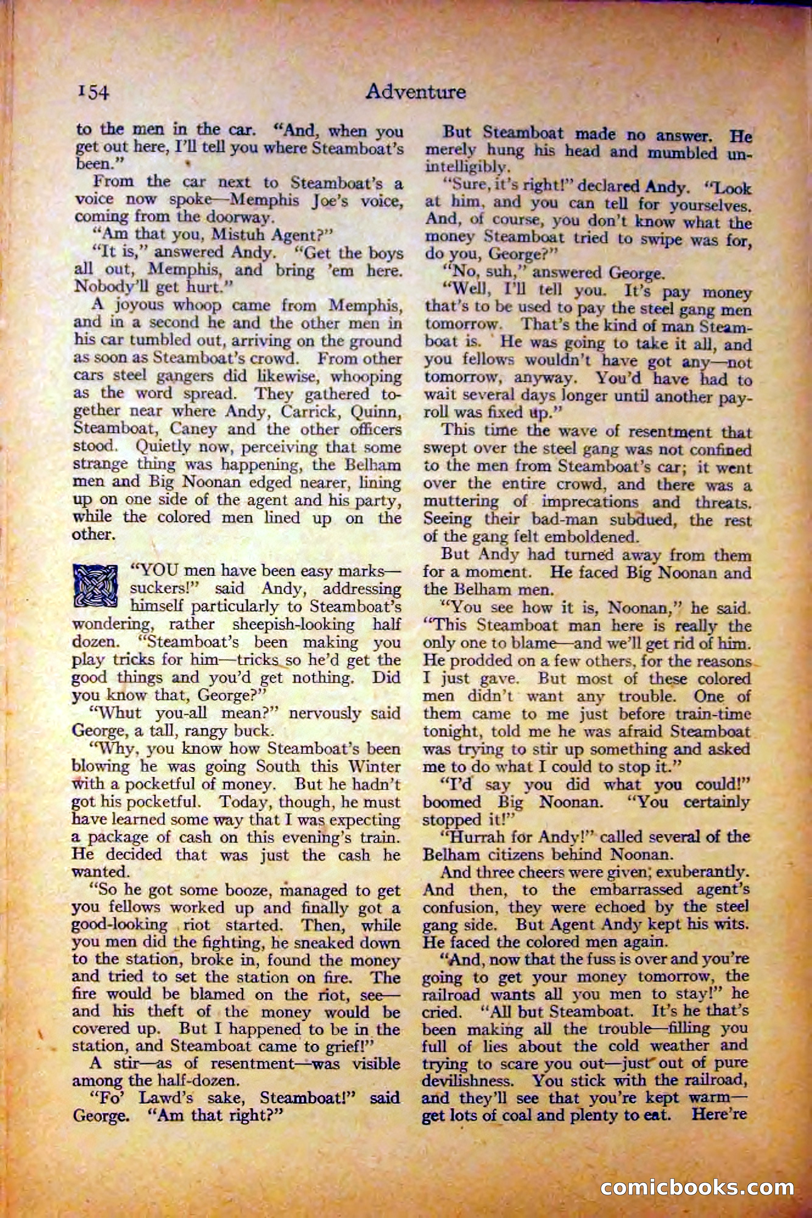 Adventure, August 3, 1919 — page 164 of 204