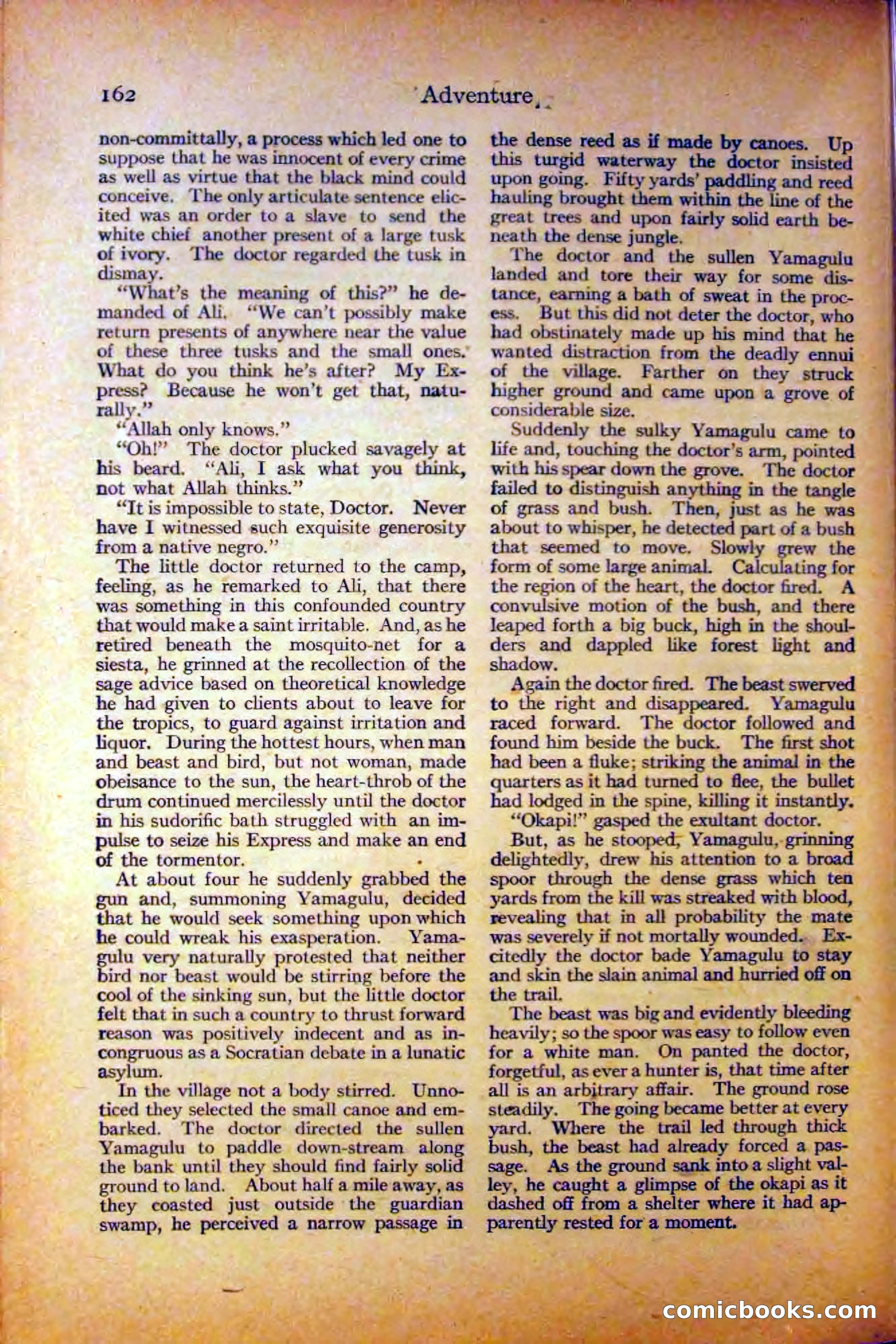 Adventure, August 3, 1919 — page 172 of 204