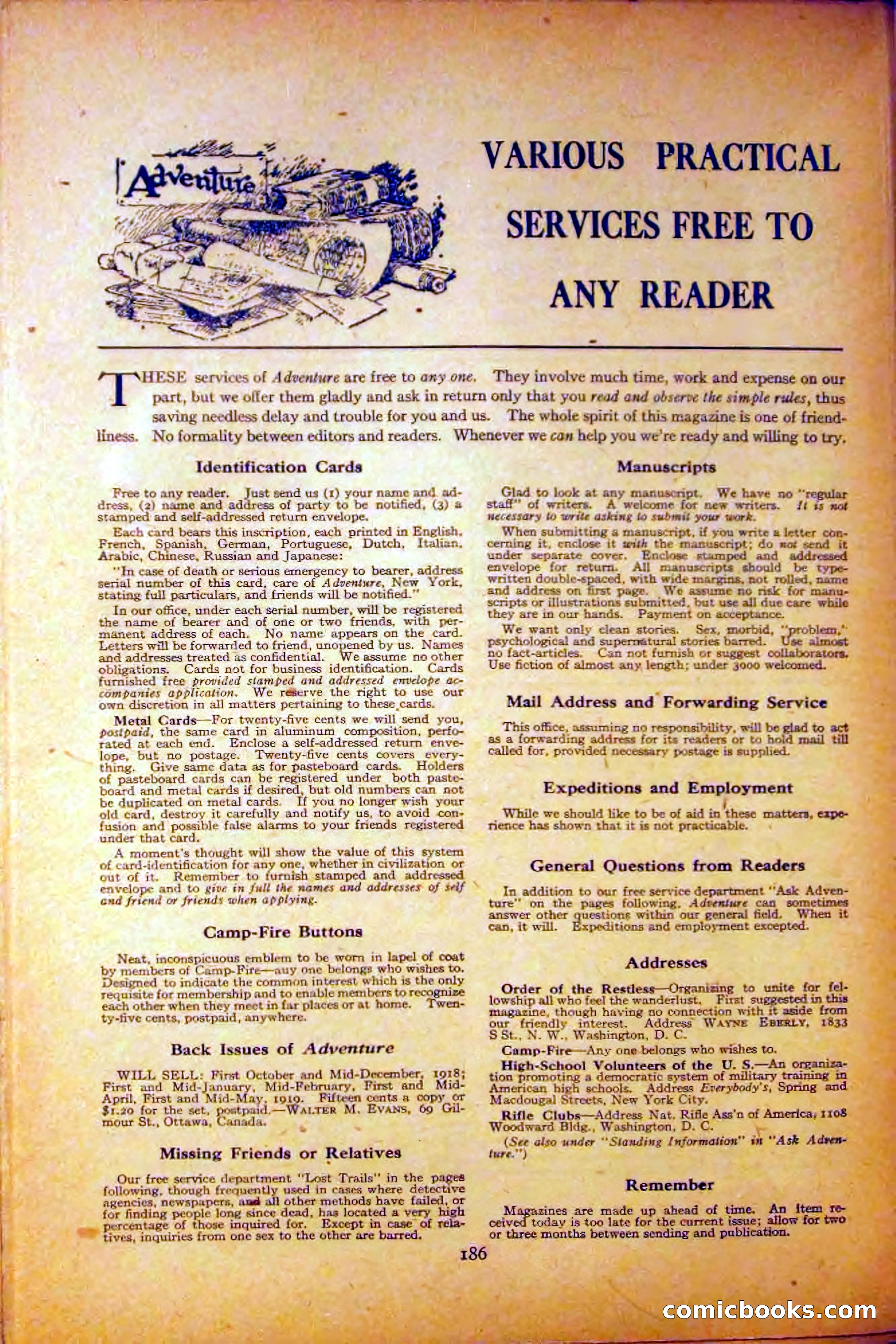 Adventure, August 3, 1919 — page 196 of 204