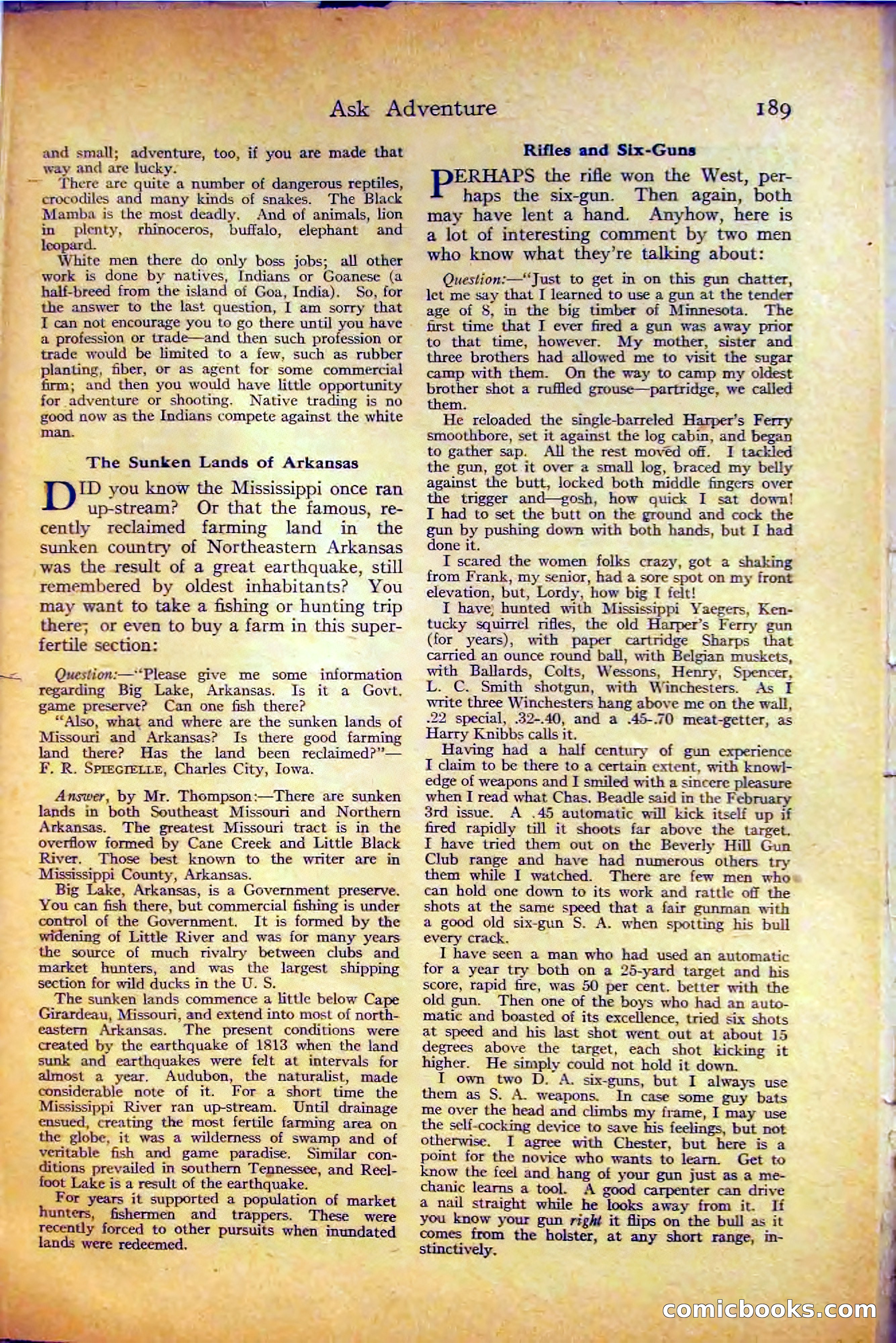 Adventure, August 3, 1919 — page 199 of 204