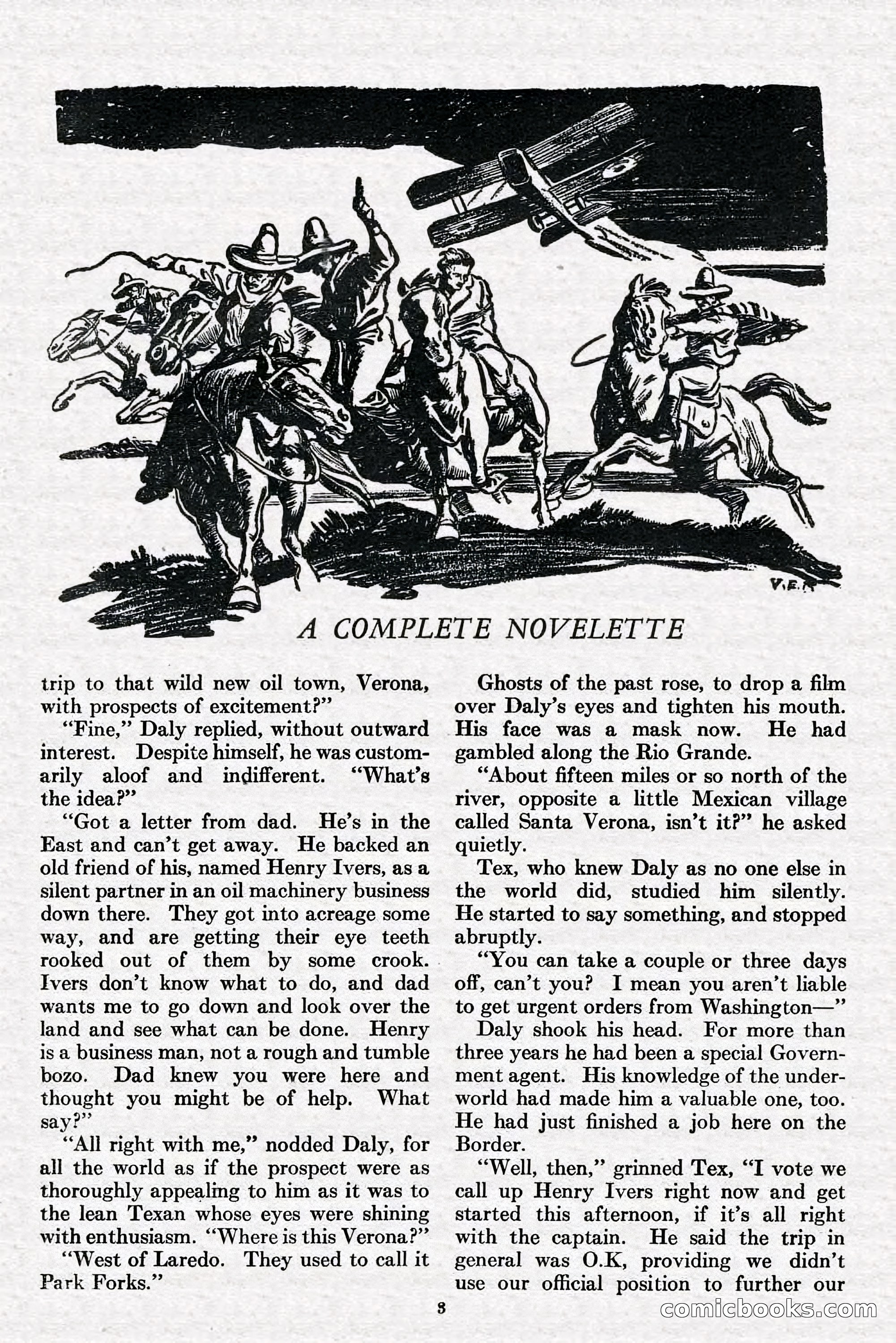 Adventure, July 1, 1928 — page 9 of 200