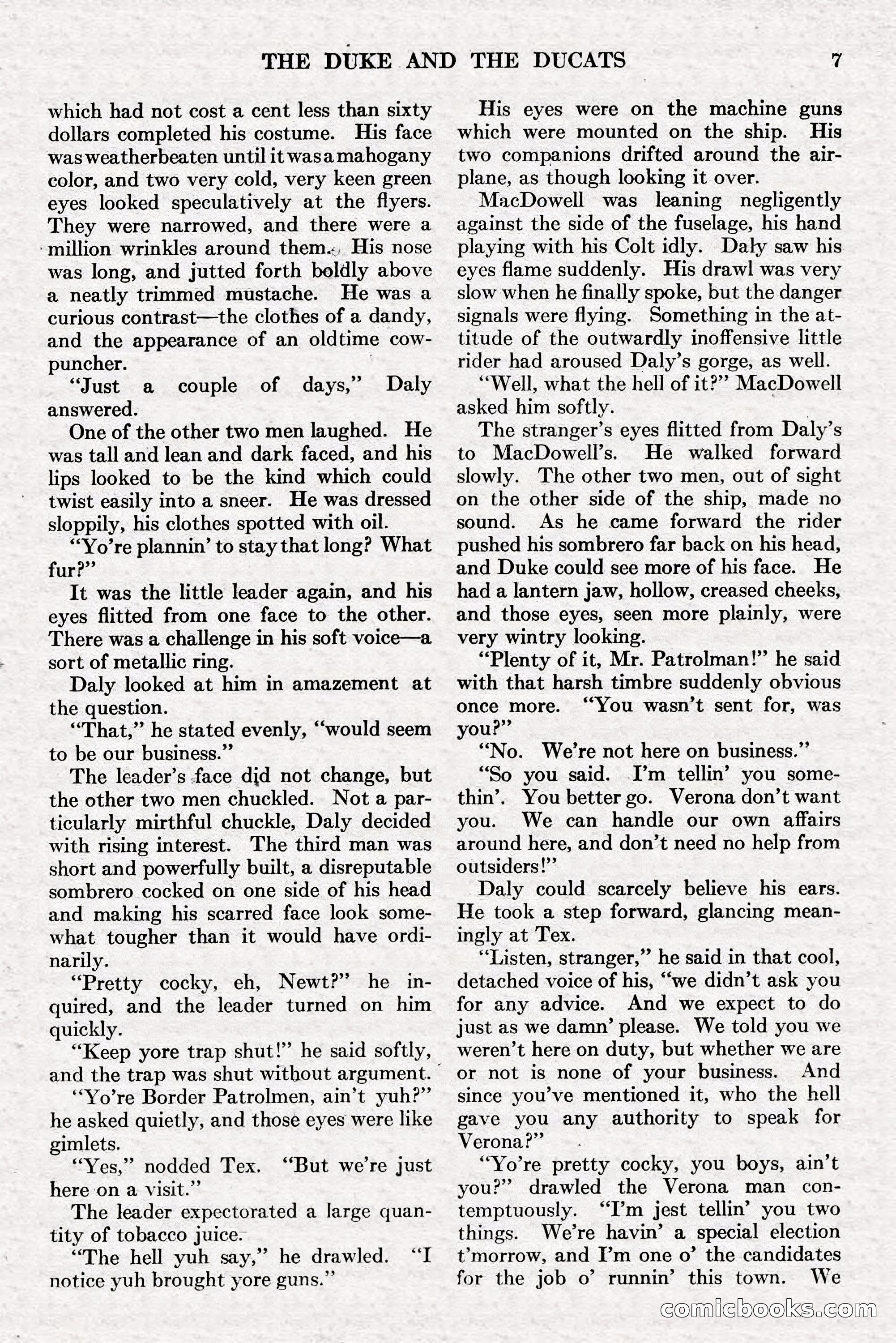 Adventure, July 1, 1928 — page 13 of 200