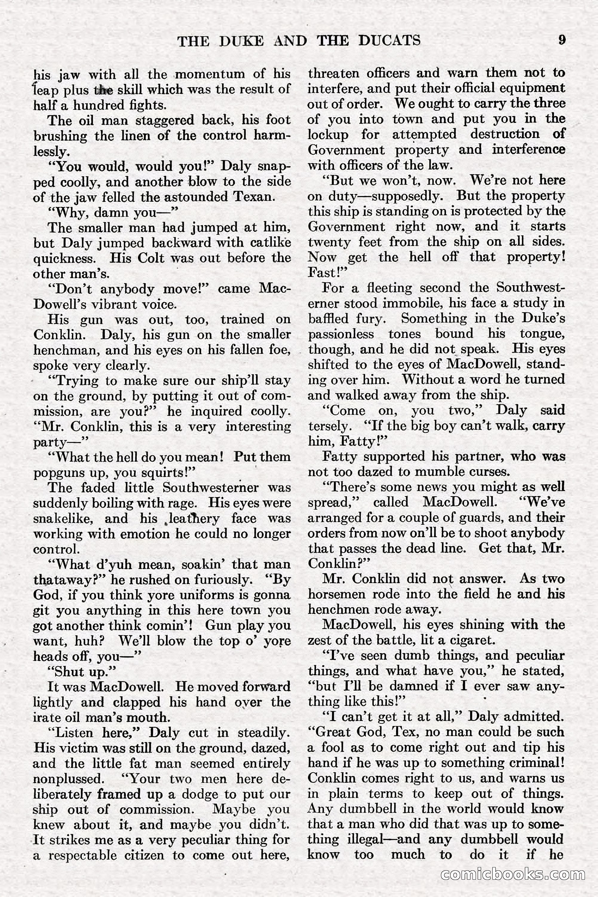 Adventure, July 1, 1928 — page 15 of 200