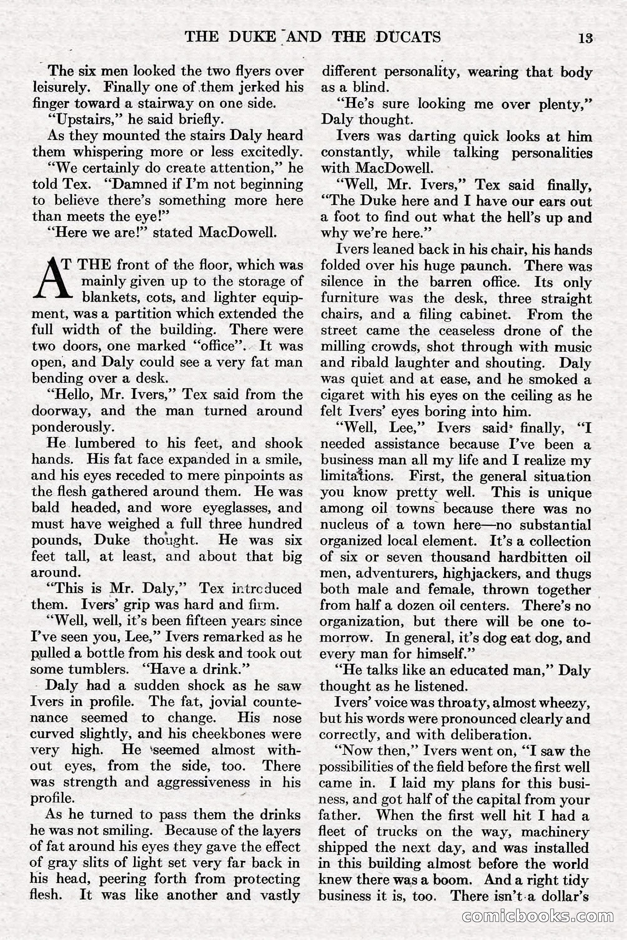 Adventure, July 1, 1928 — page 19 of 200