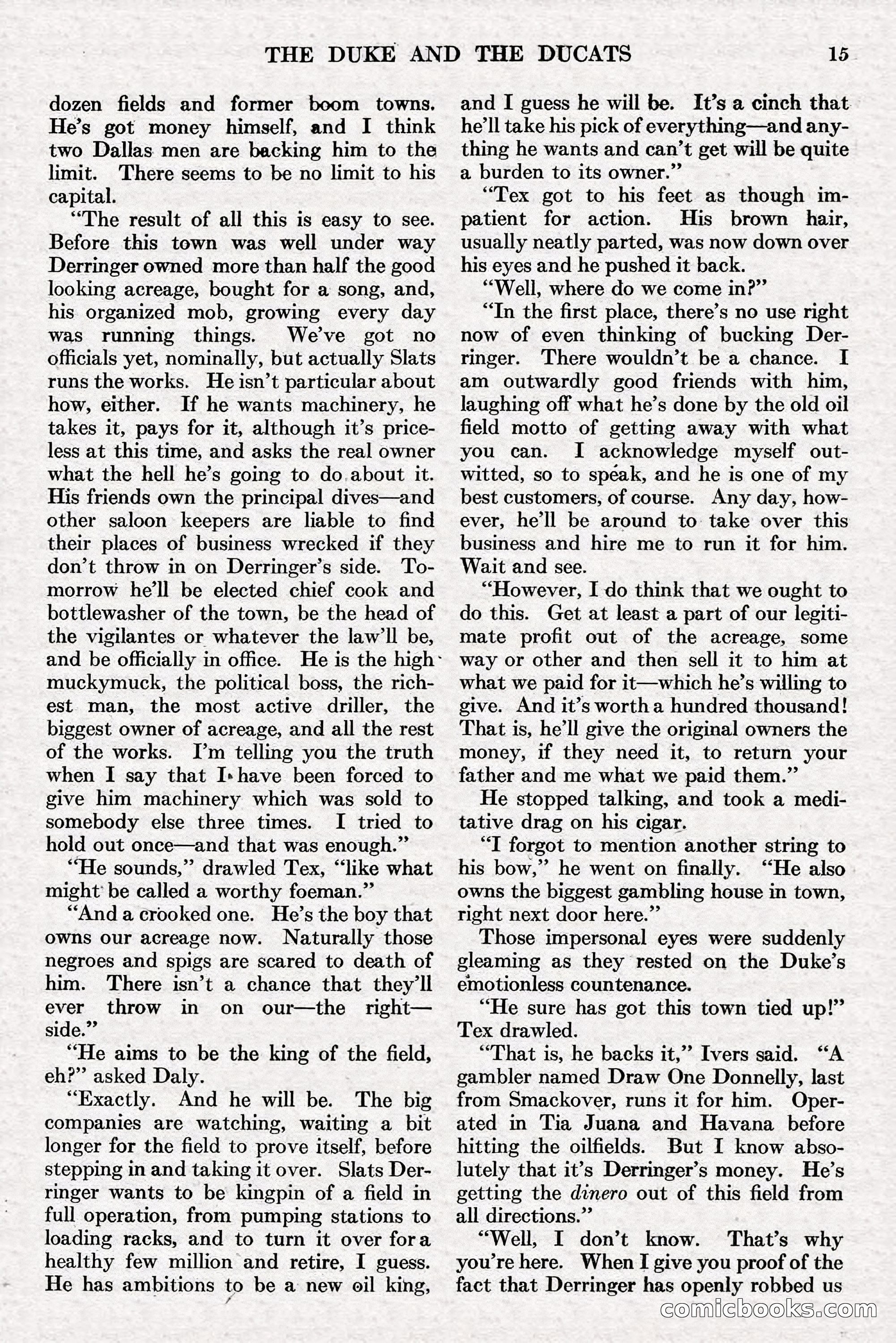 Adventure, July 1, 1928 — page 21 of 200