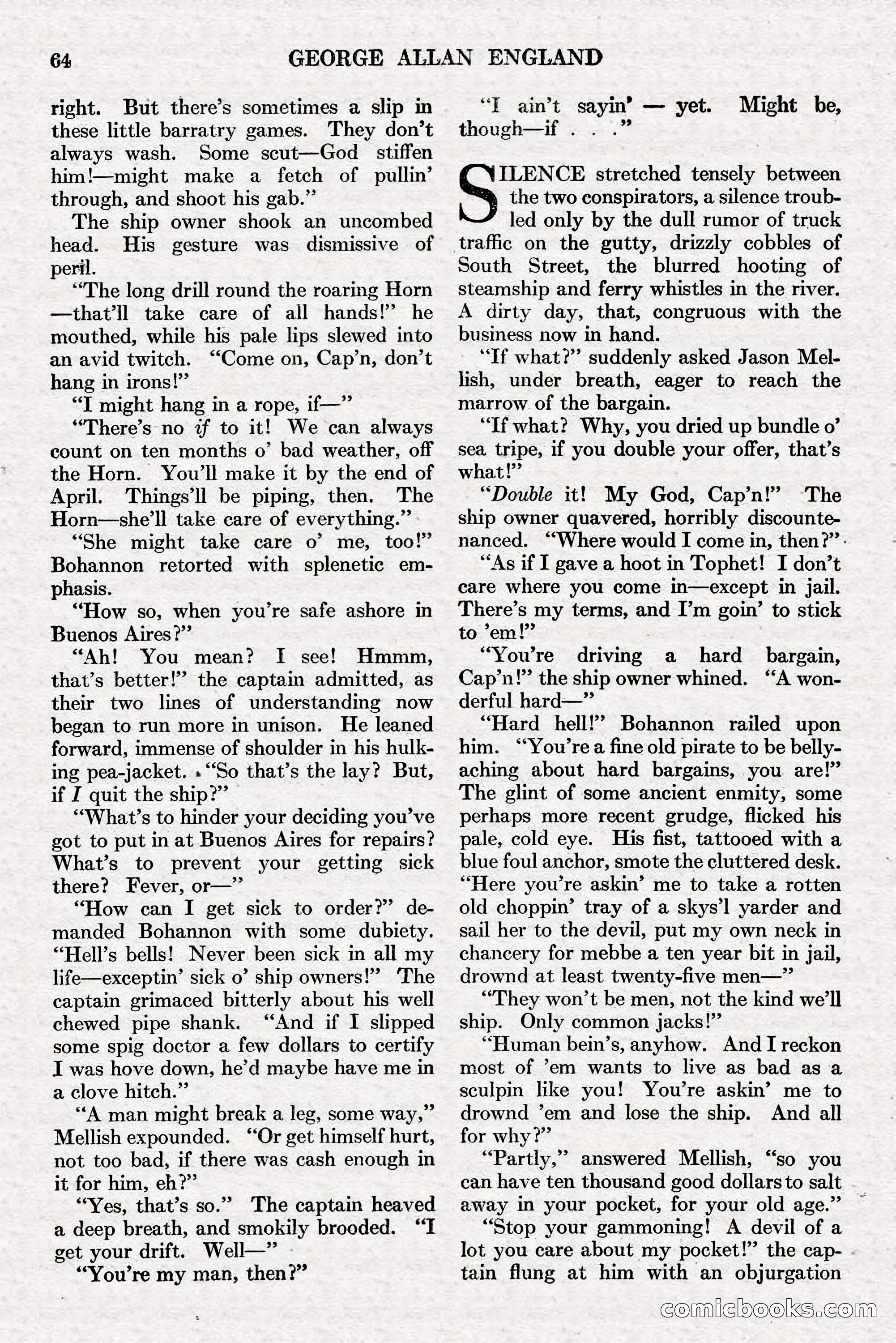 Adventure, July 1, 1928 — page 70 of 200
