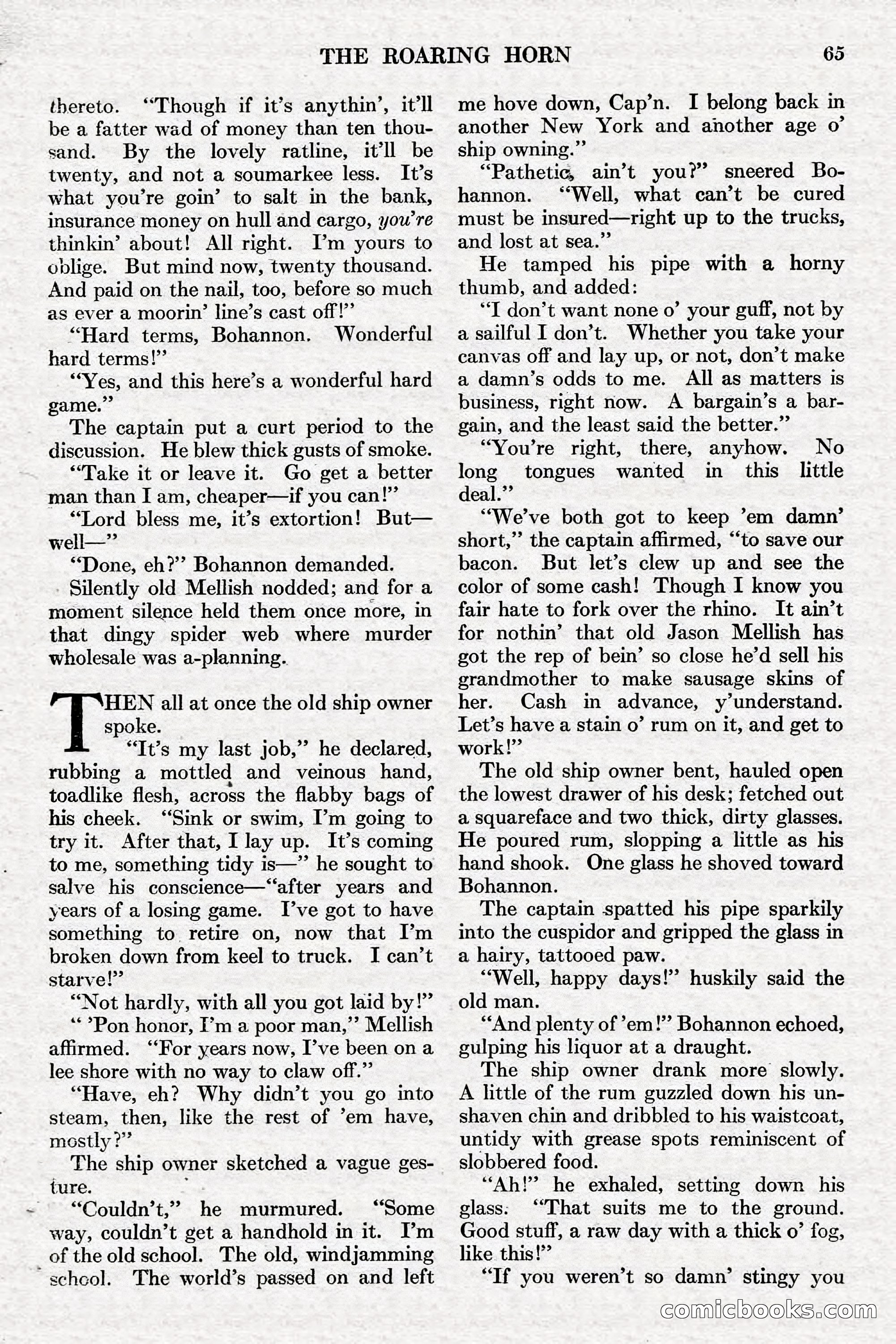 Adventure, July 1, 1928 — page 71 of 200