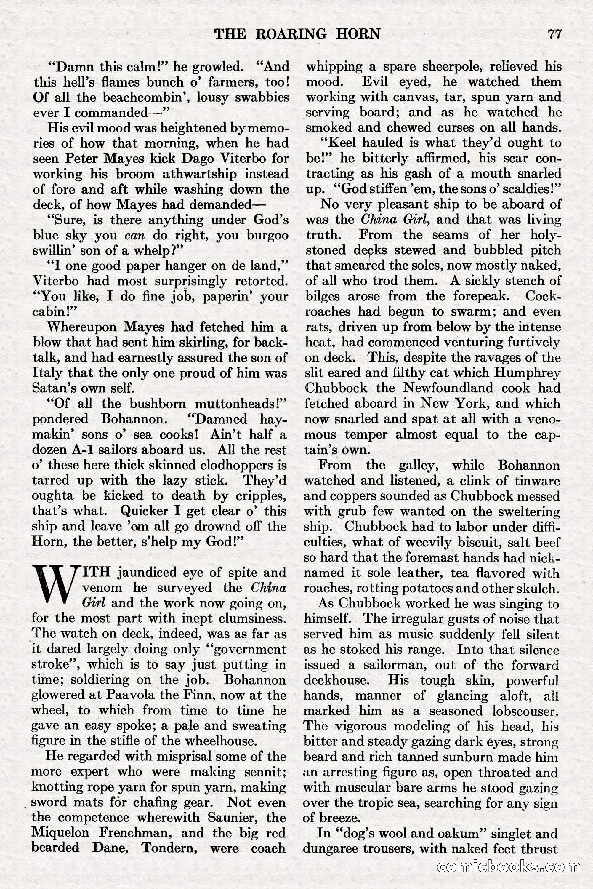 Adventure, July 1, 1928 — page 83 of 200