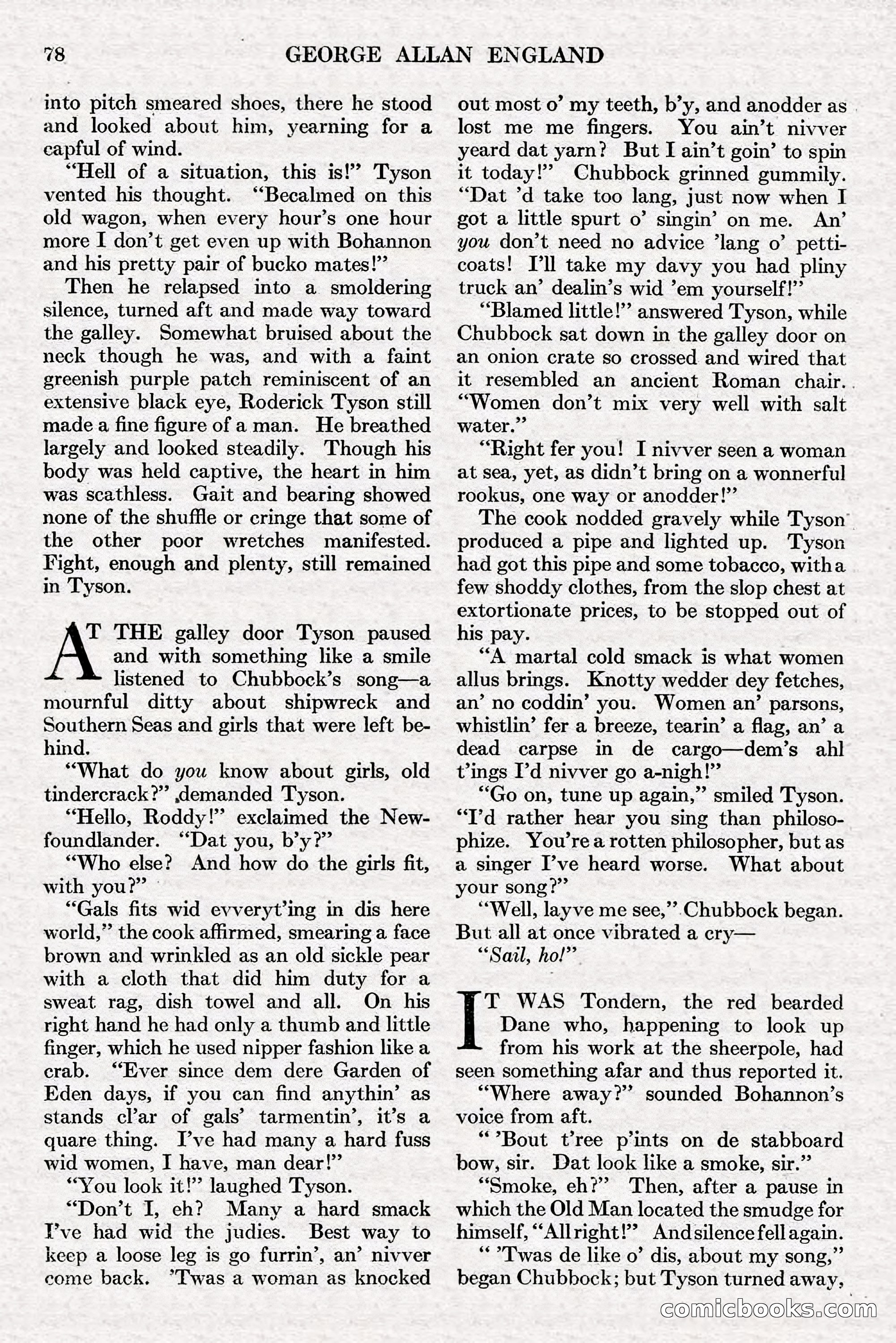 Adventure, July 1, 1928 — page 84 of 200