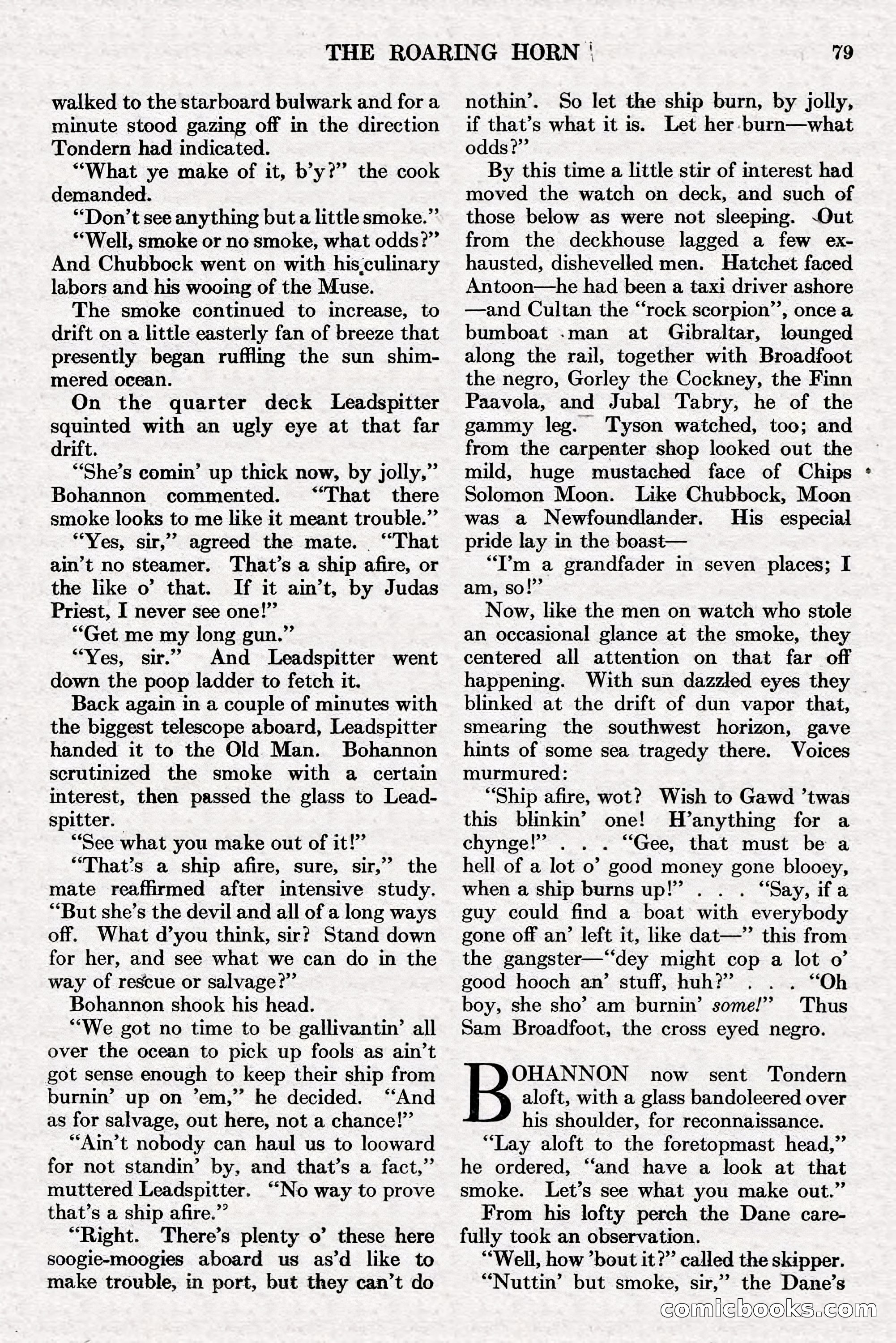 Adventure, July 1, 1928 — page 85 of 200