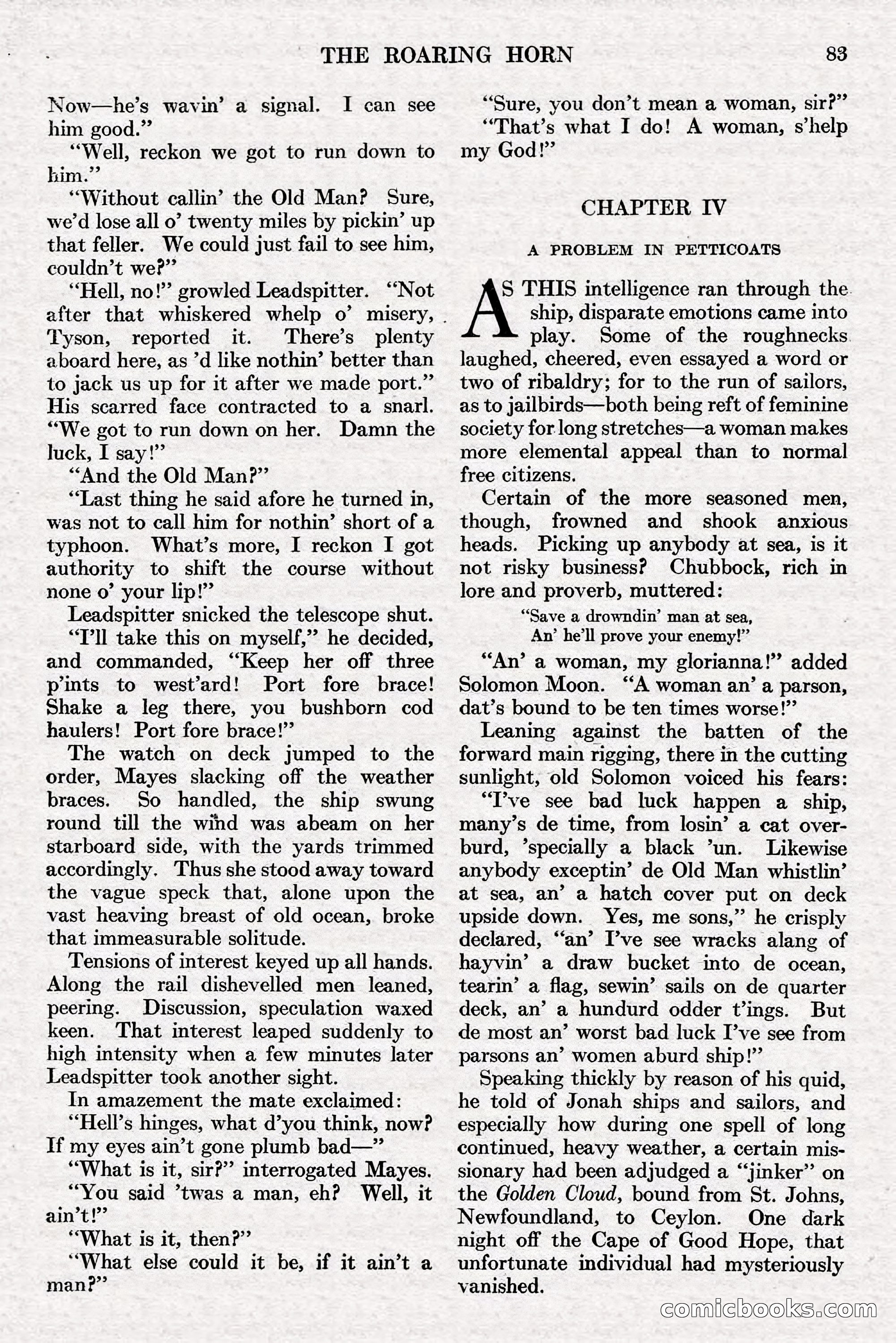 Adventure, July 1, 1928 — page 89 of 200