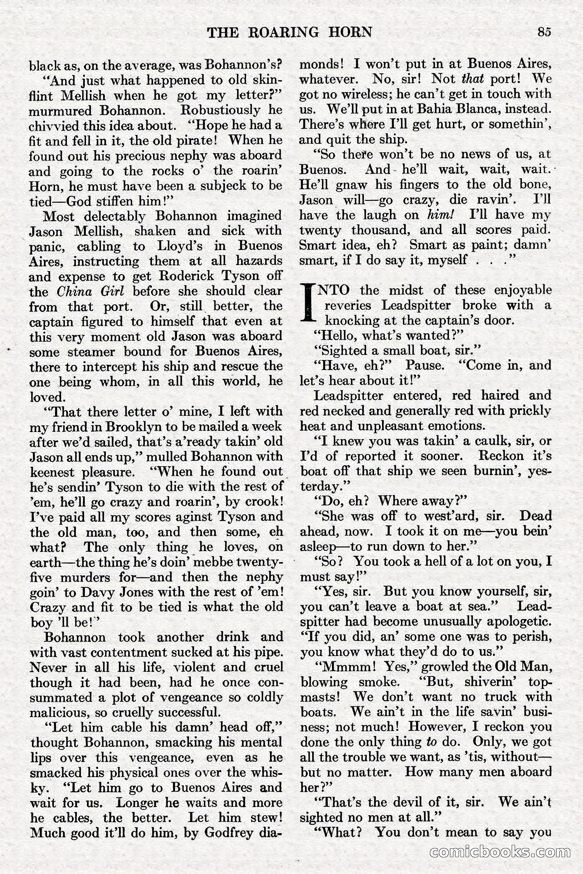 Adventure, July 1, 1928 — page 91 of 200
