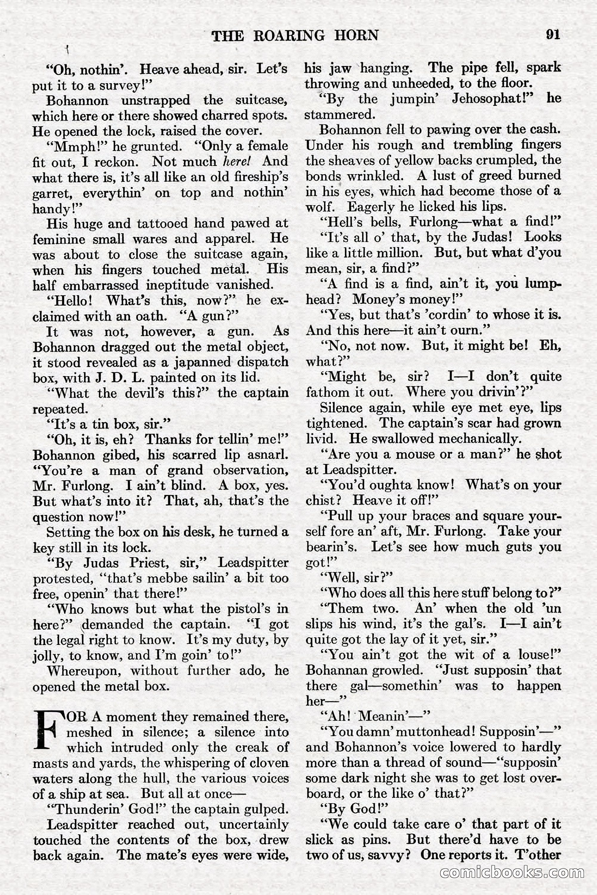 Adventure, July 1, 1928 — page 97 of 200