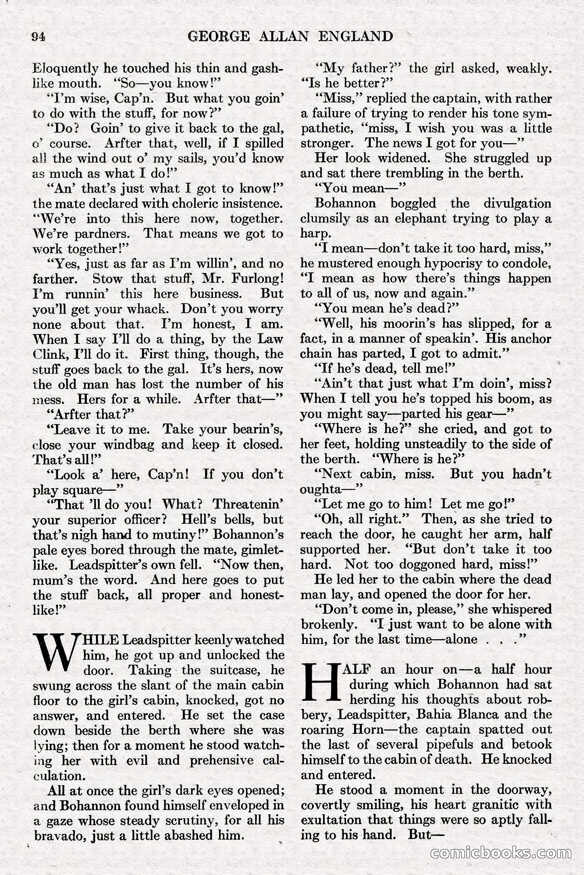 Adventure, July 1, 1928 — page 100 of 200