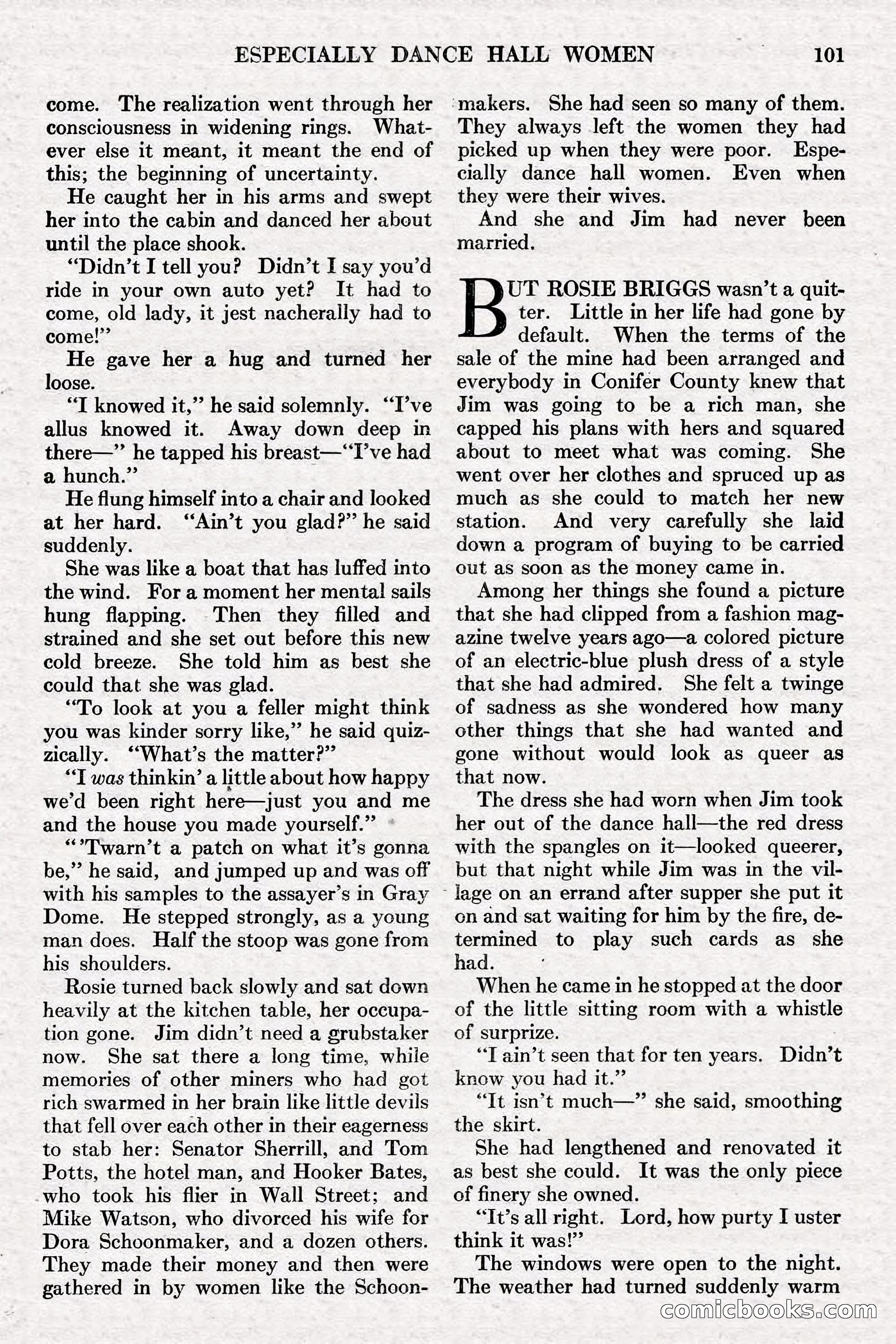 Adventure, July 1, 1928 — page 107 of 200