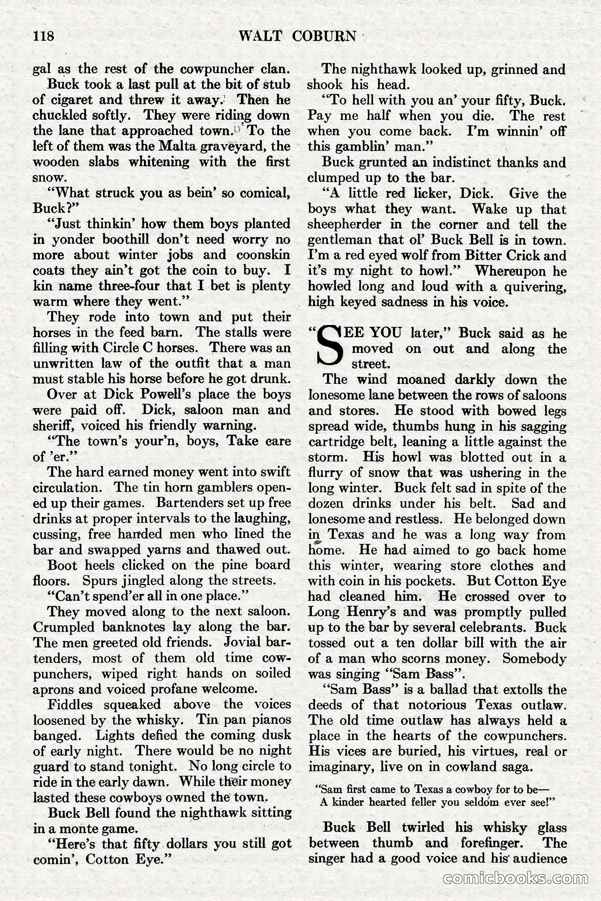 Adventure, July 1, 1928 — page 124 of 200