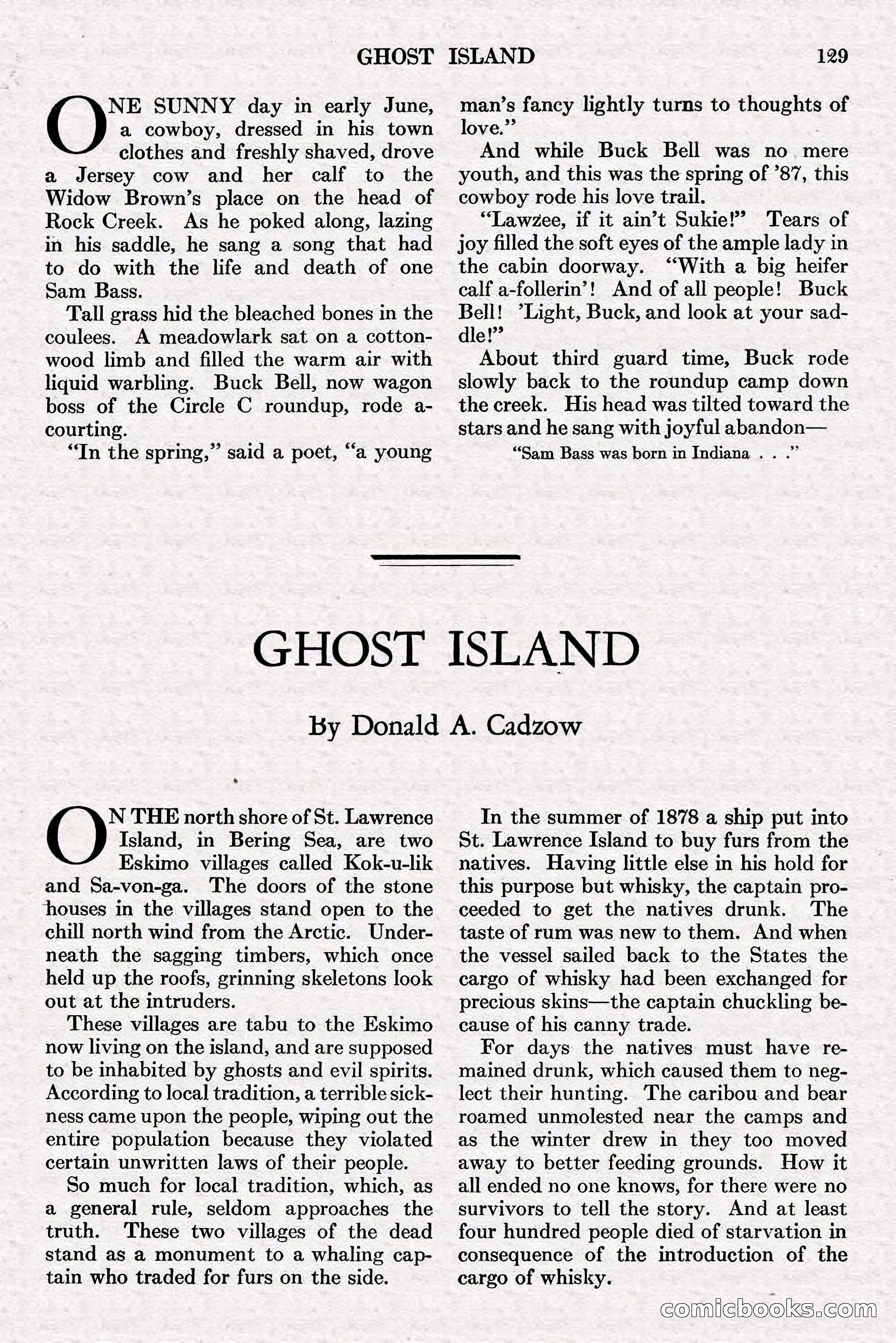 Adventure, July 1, 1928 — page 135 of 200