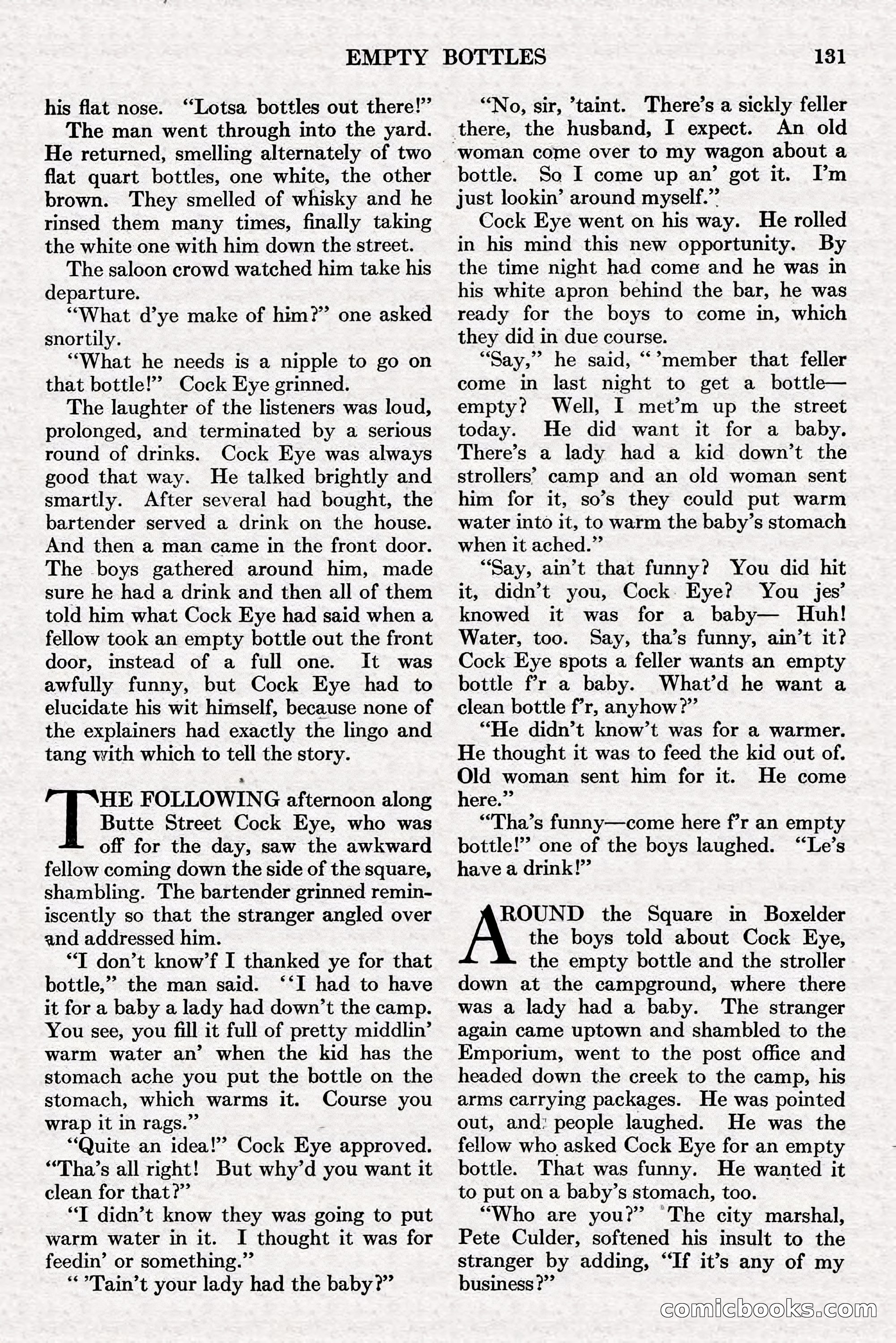 Adventure, July 1, 1928 — page 137 of 200