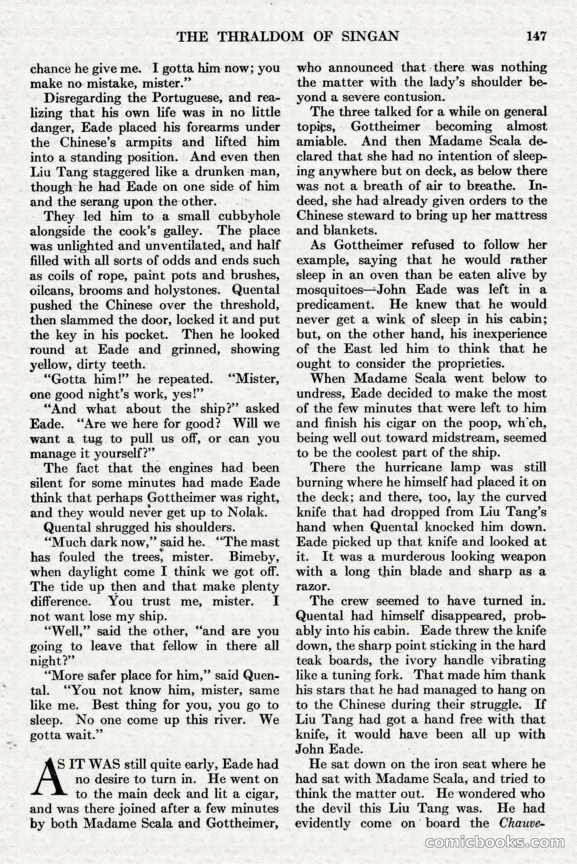 Adventure, July 1, 1928 — page 153 of 200