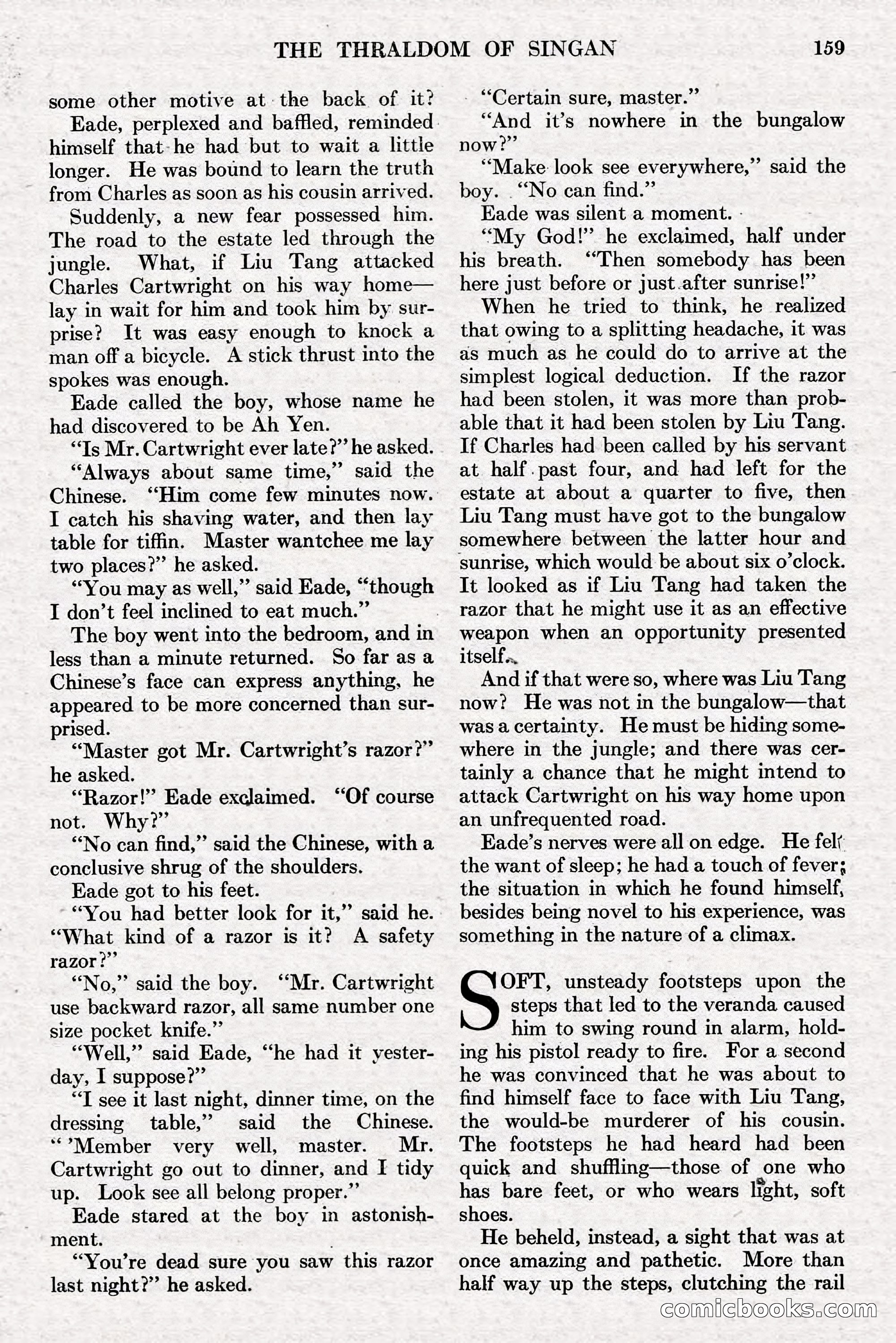 Adventure, July 1, 1928 — page 165 of 200