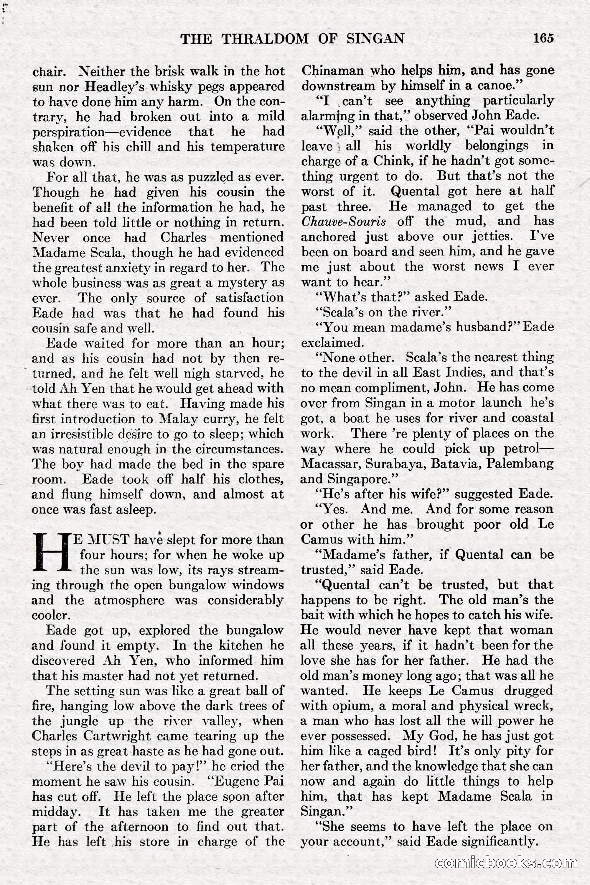 Adventure, July 1, 1928 — page 171 of 200