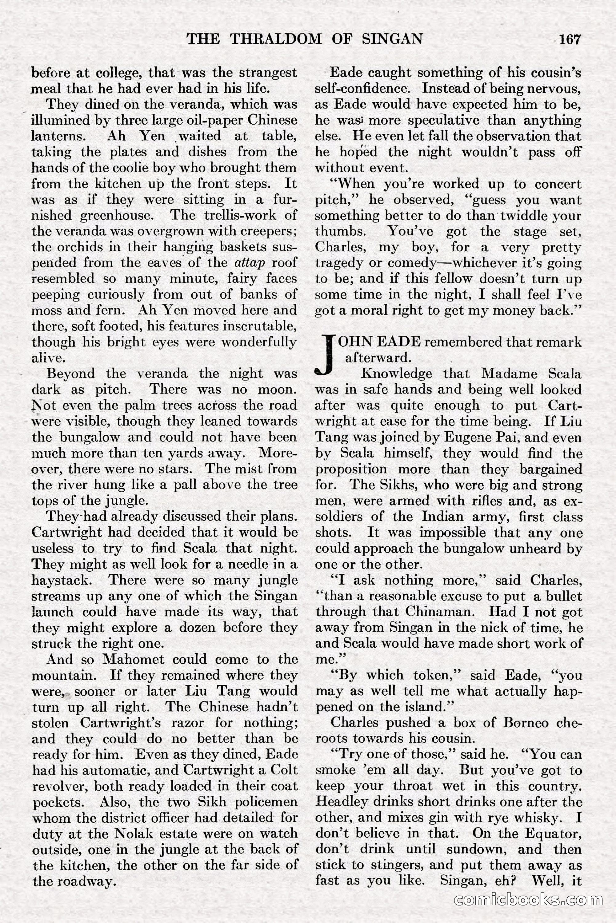Adventure, July 1, 1928 — page 173 of 200