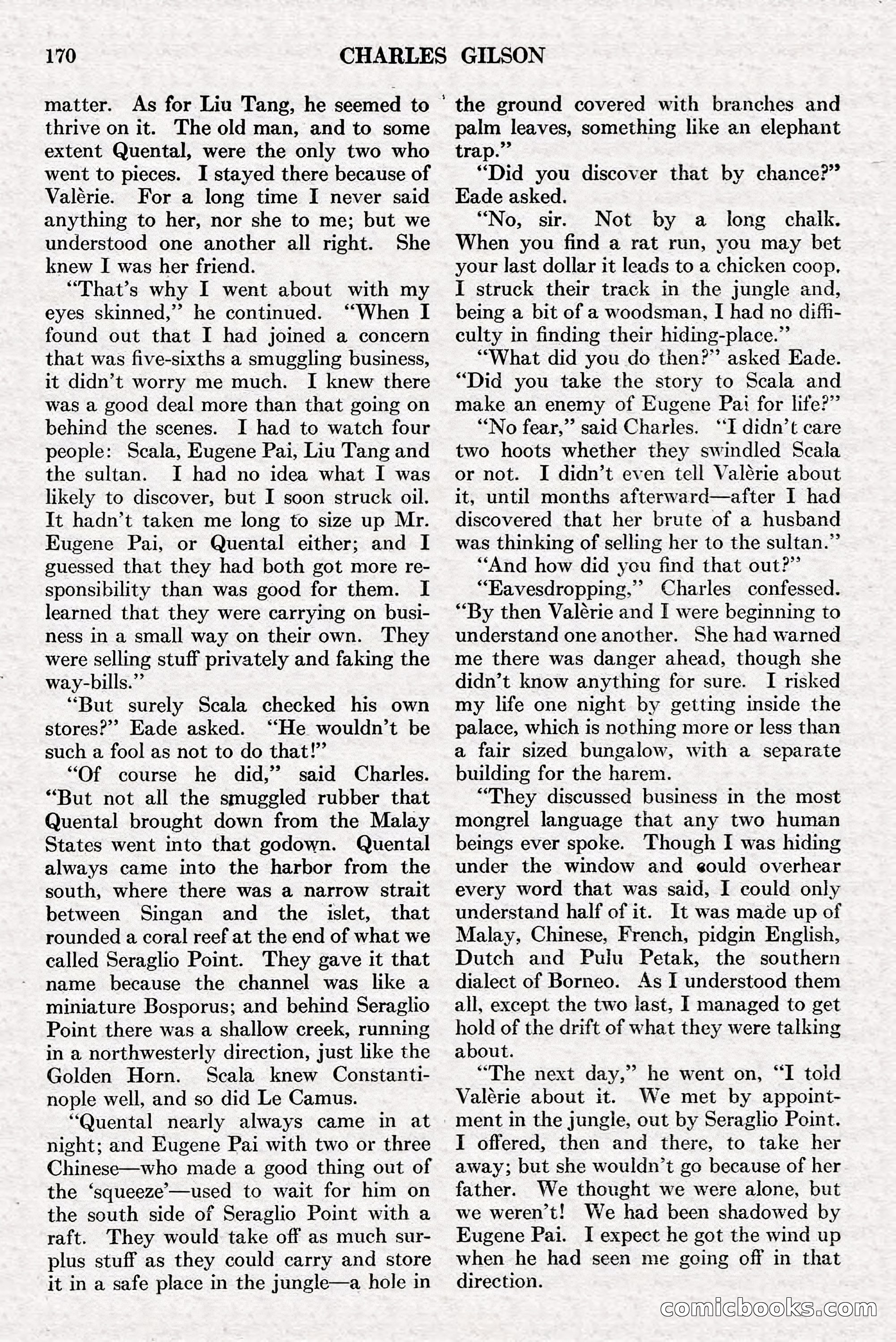 Adventure, July 1, 1928 — page 176 of 200