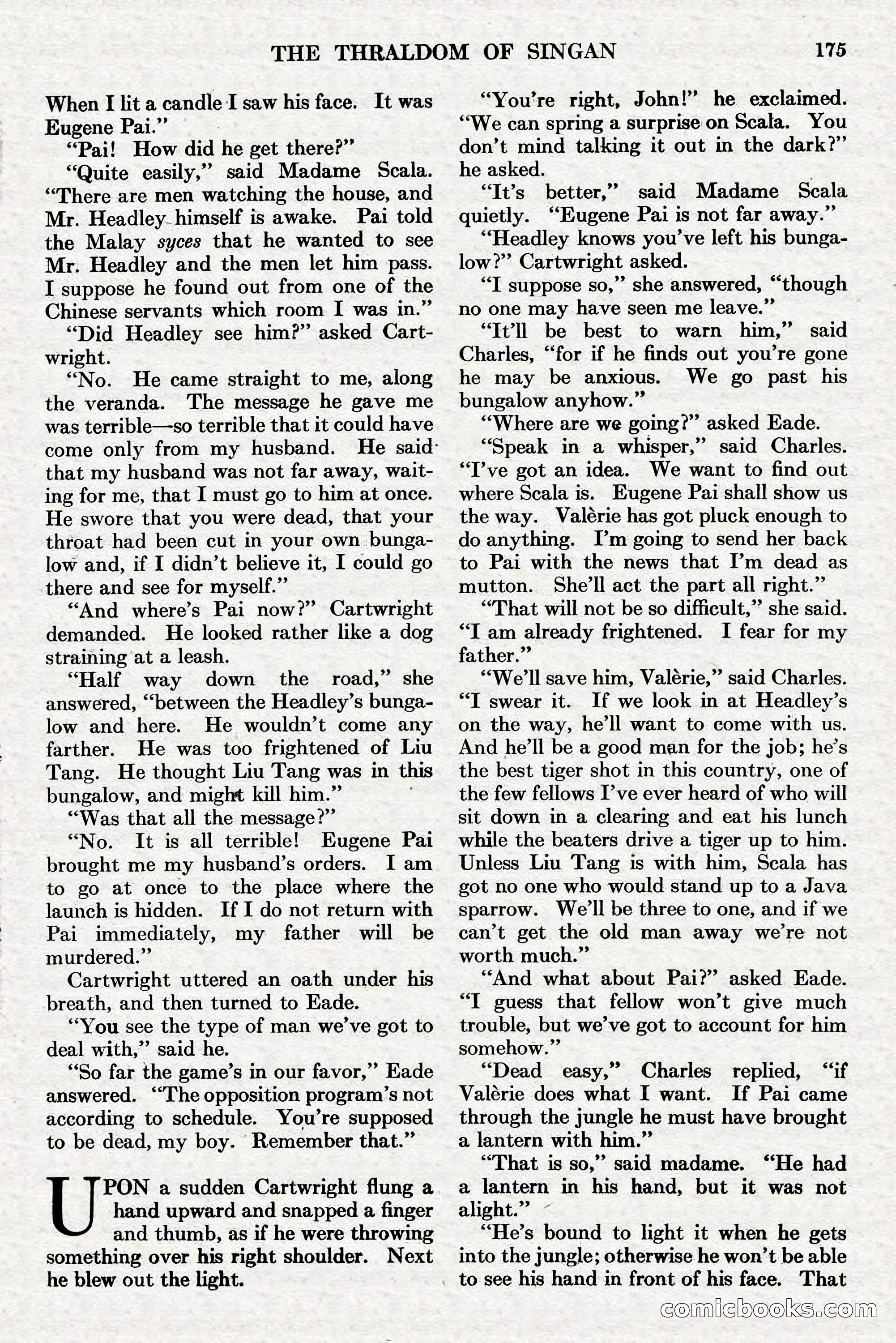 Adventure, July 1, 1928 — page 181 of 200