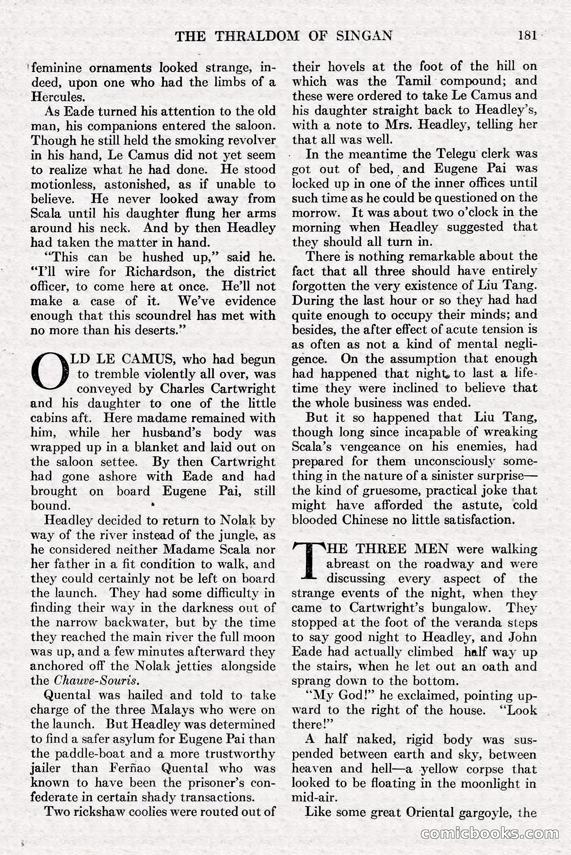 Adventure, July 1, 1928 — page 187 of 200