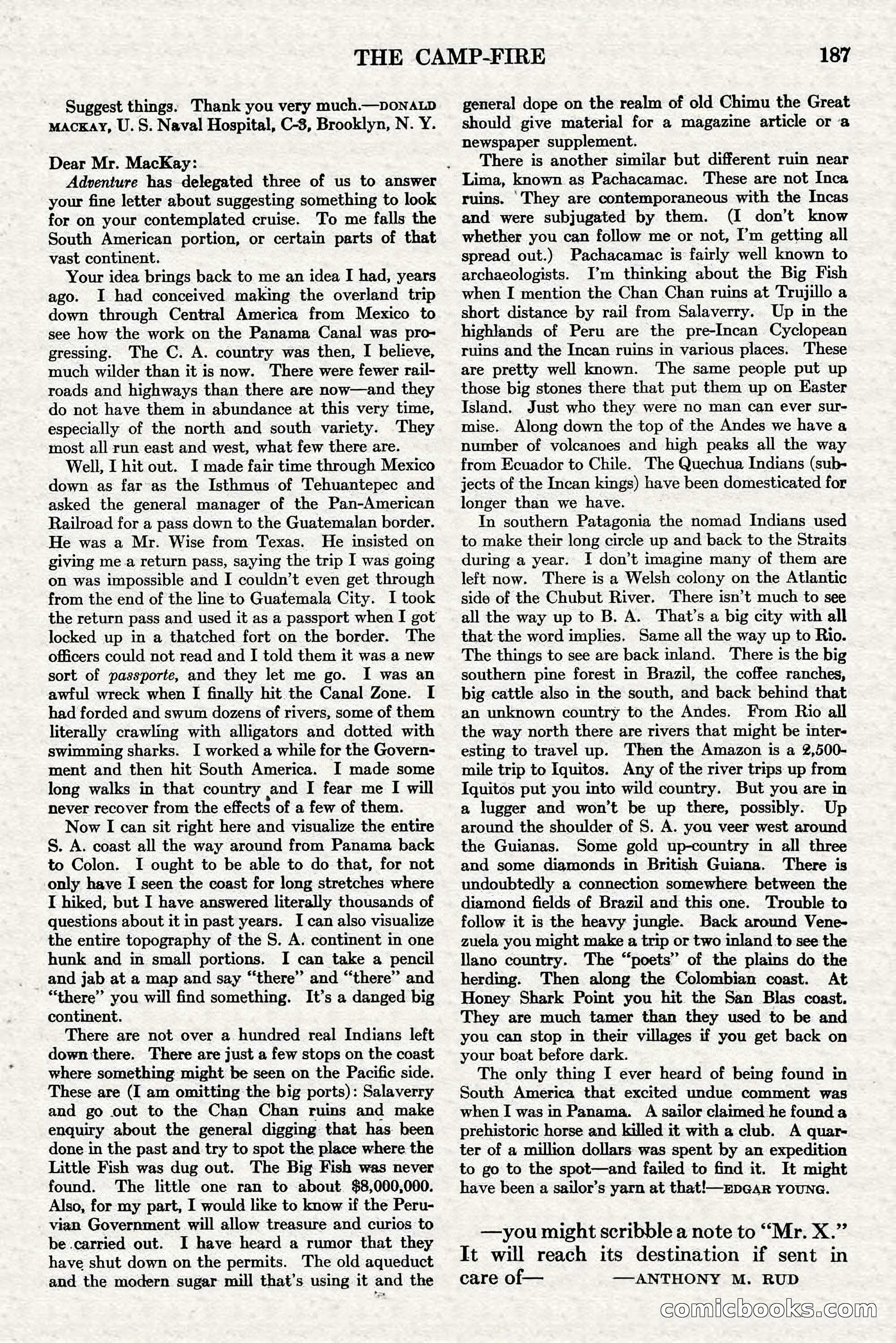 Adventure, July 1, 1928 — page 193 of 200