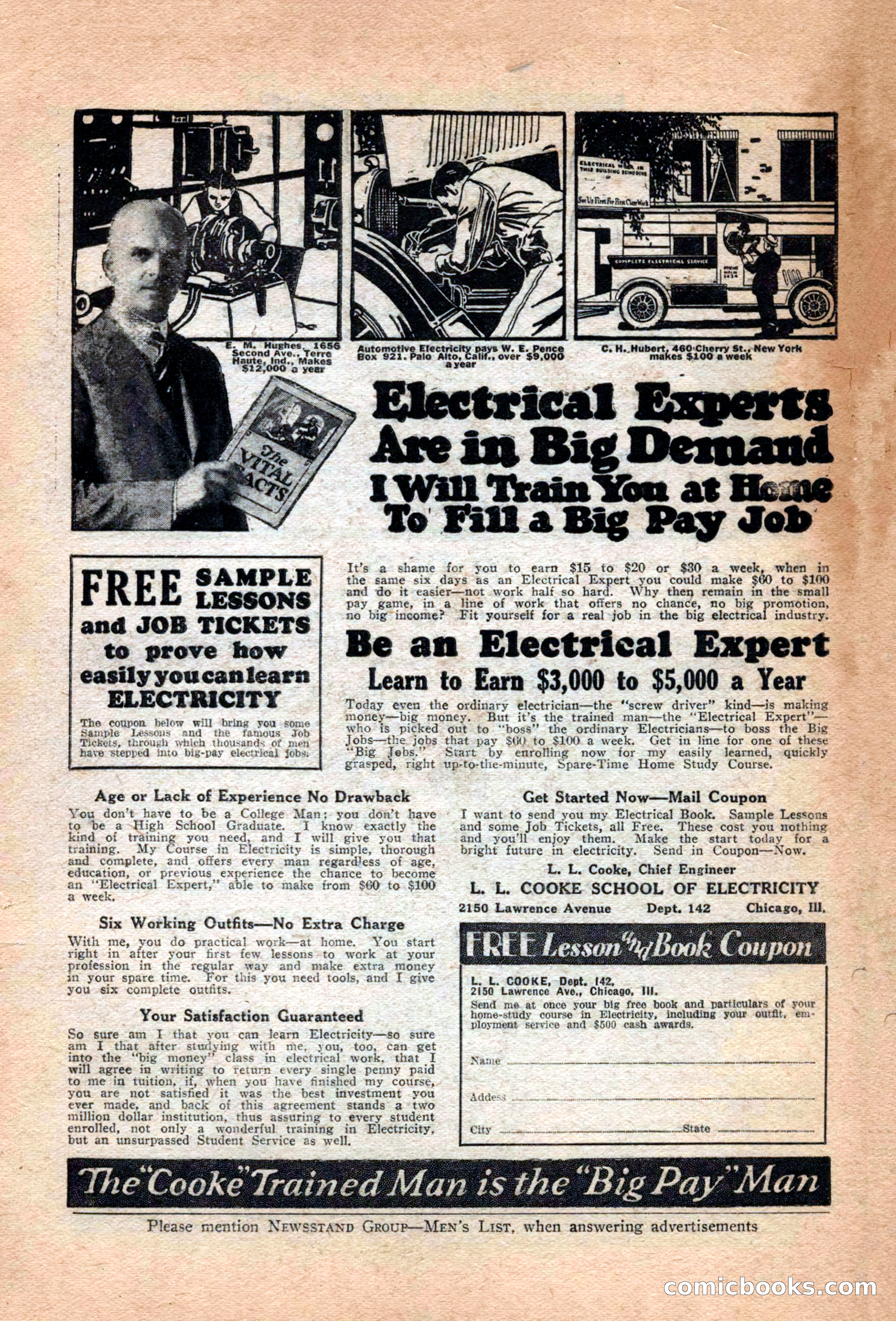 Adventure Trails, February 1929 — page 3 of 164