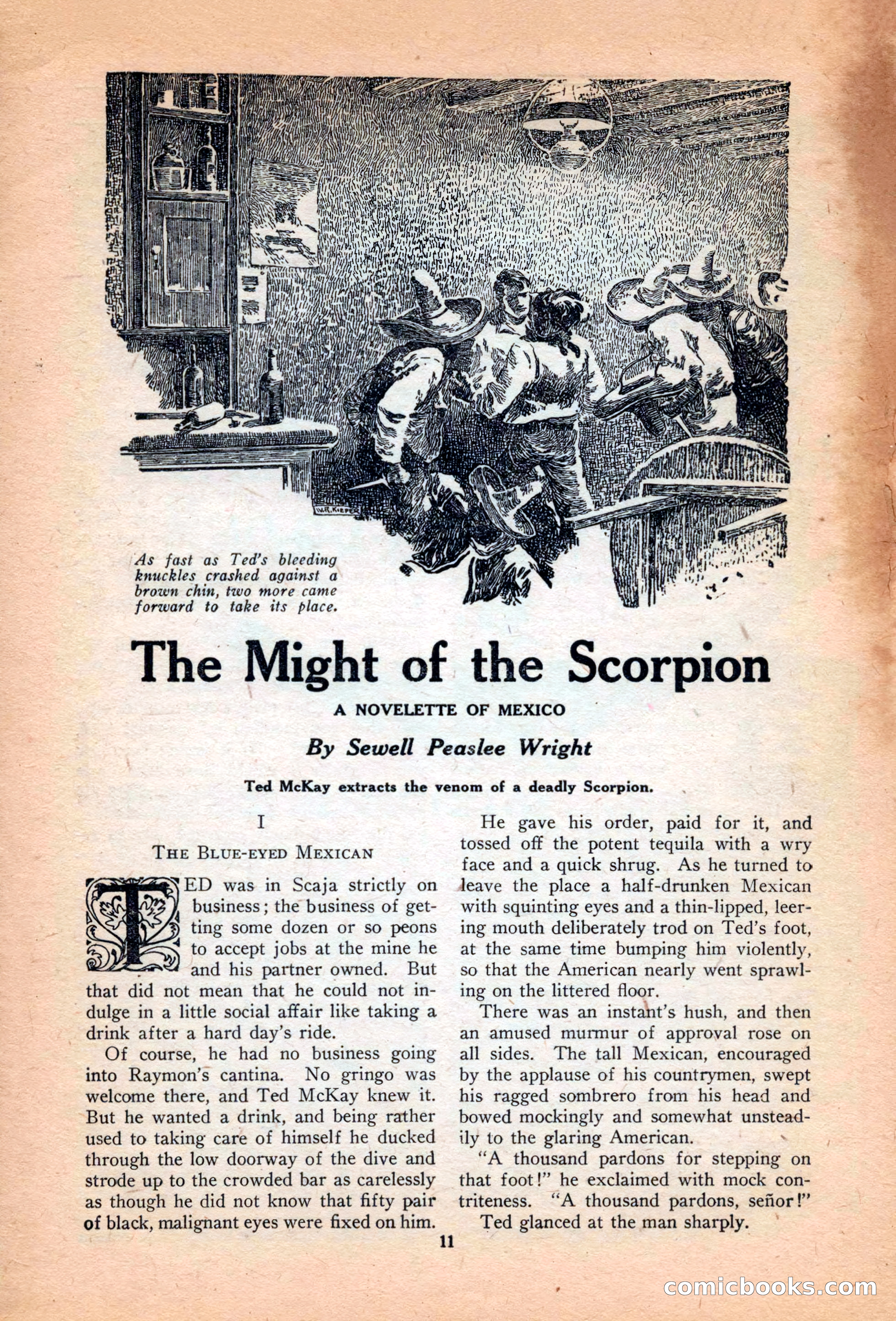 Adventure Trails, February 1929 — page 13 of 164