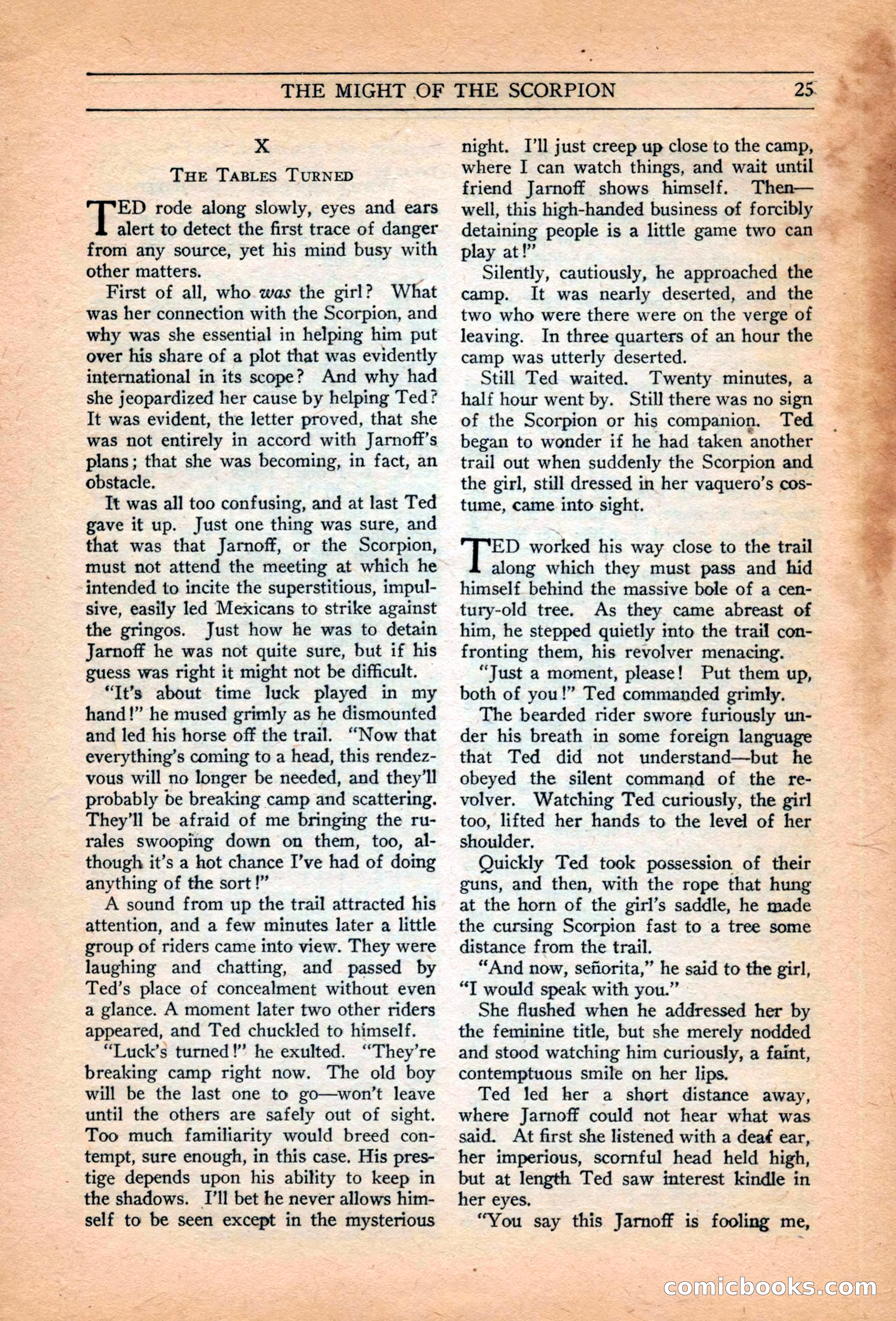Adventure Trails, February 1929 — page 27 of 164