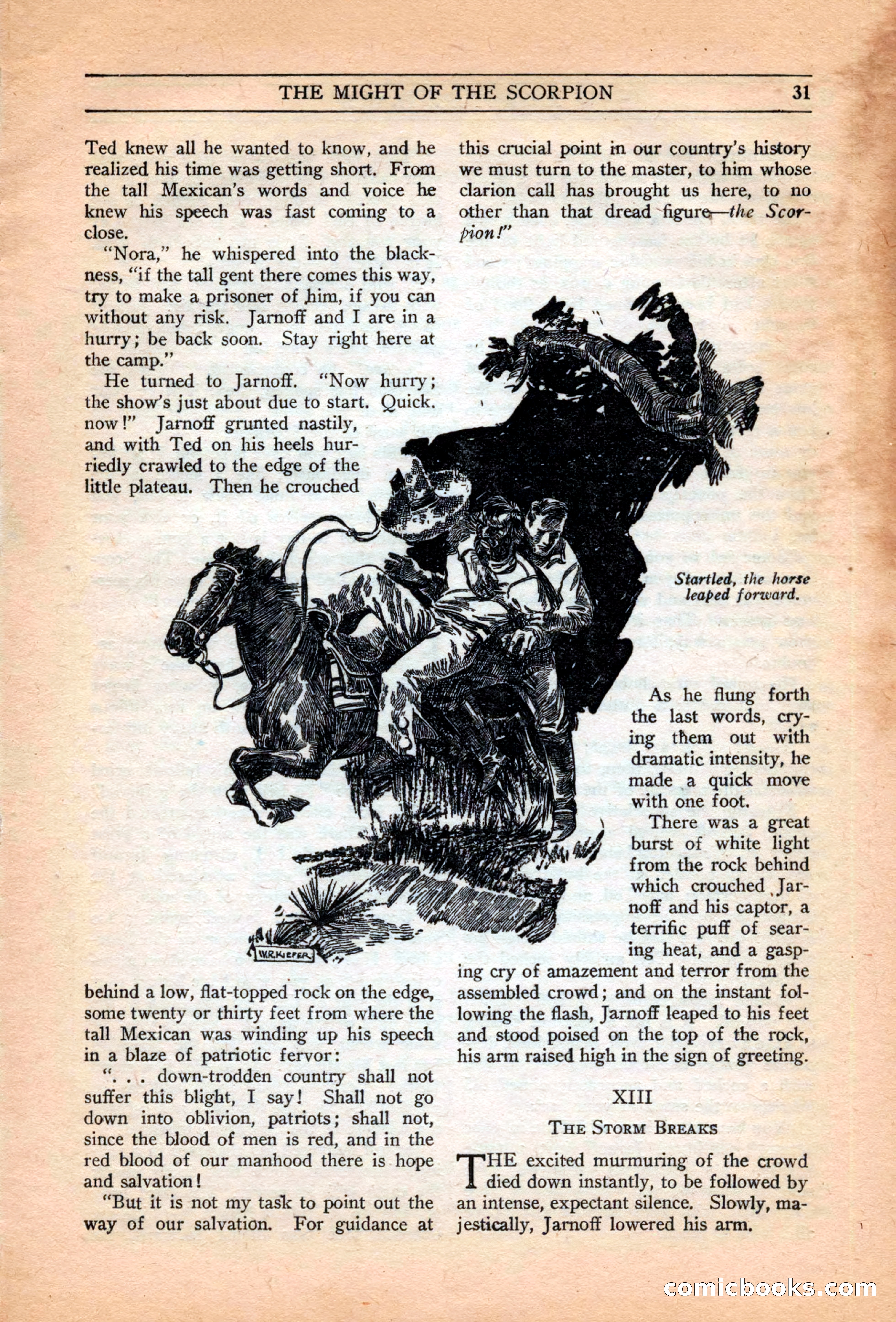 Adventure Trails, February 1929 — page 33 of 164
