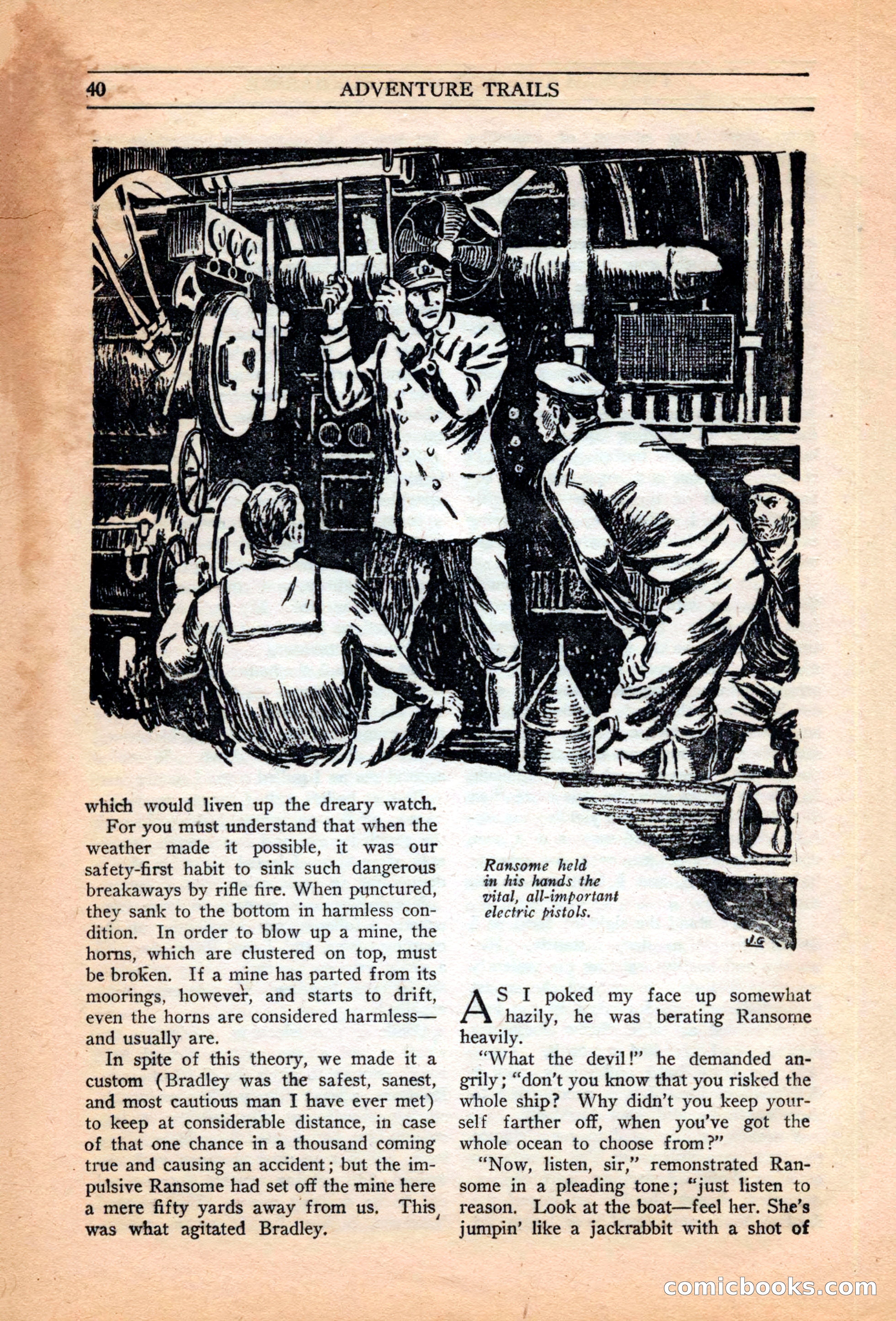Adventure Trails, February 1929 — page 42 of 164