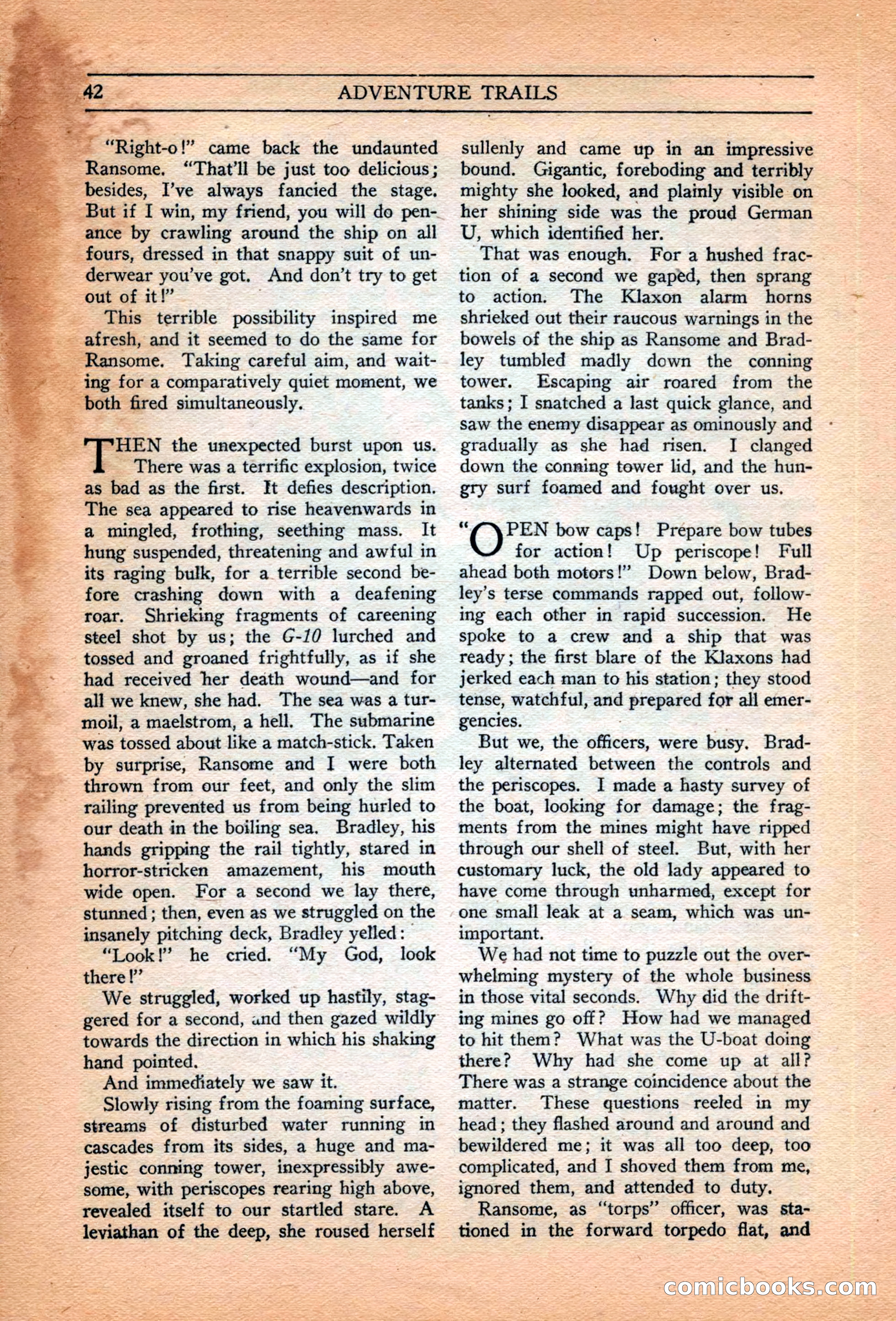 Adventure Trails, February 1929 — page 44 of 164