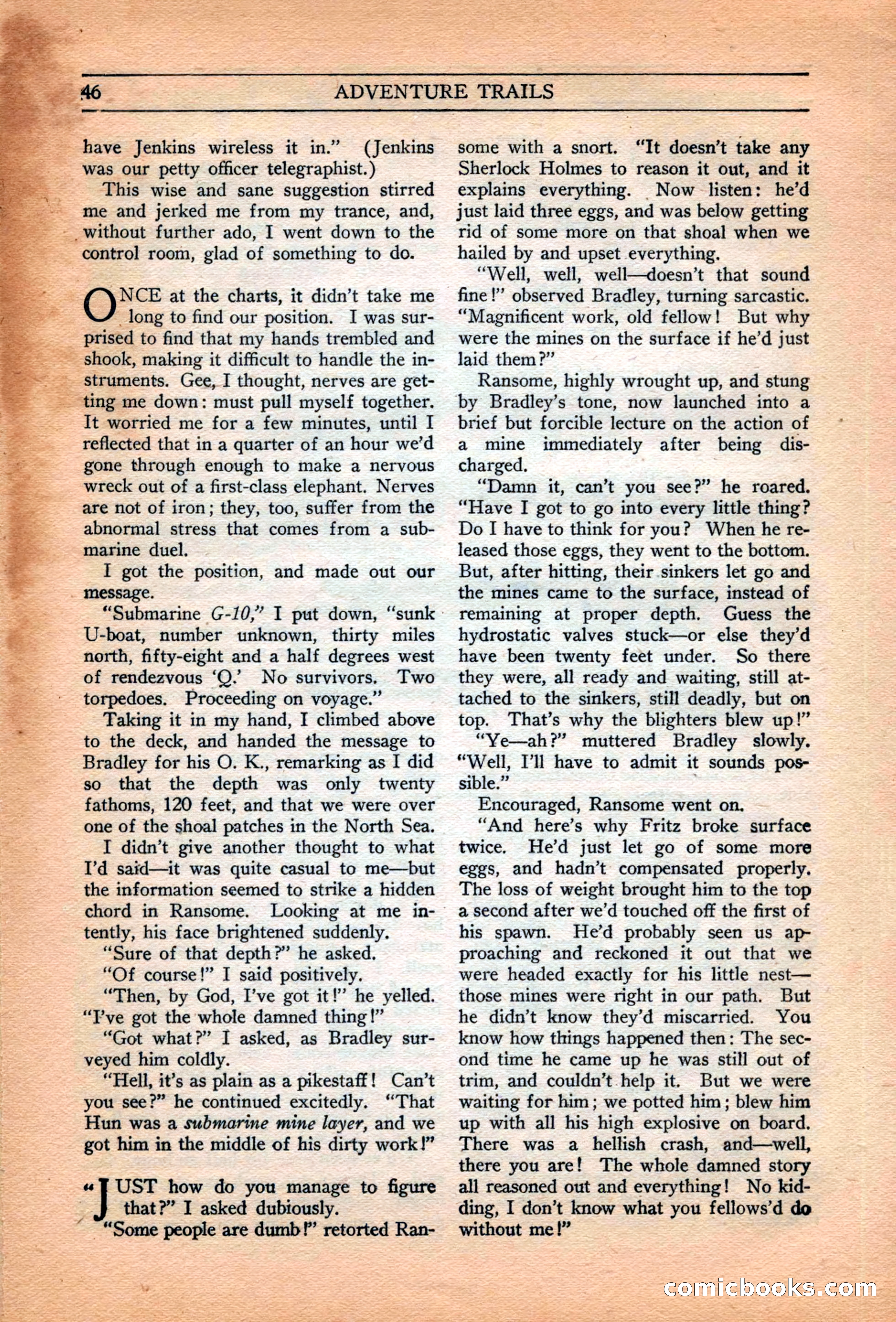 Adventure Trails, February 1929 — page 48 of 164