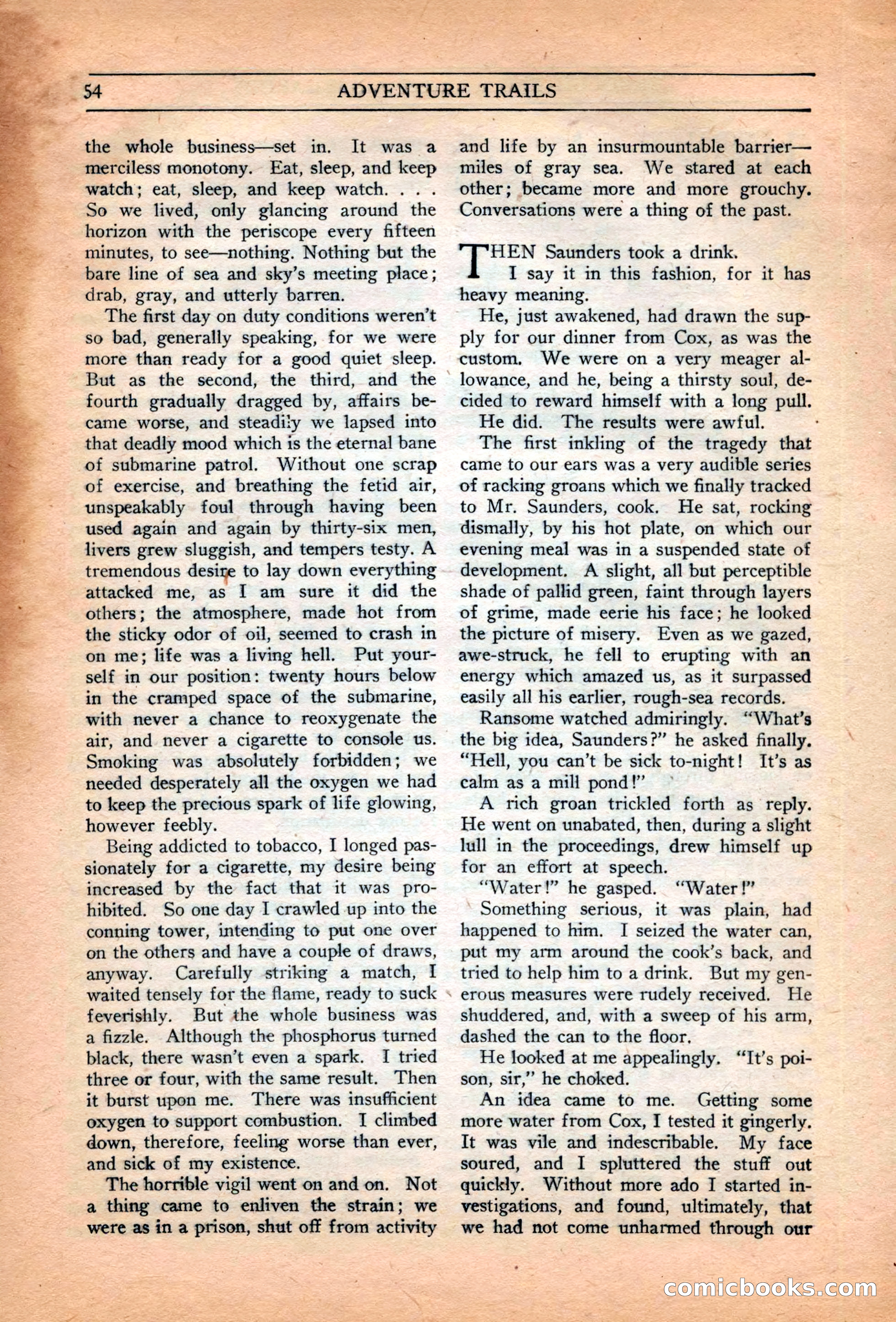 Adventure Trails, February 1929 — page 56 of 164