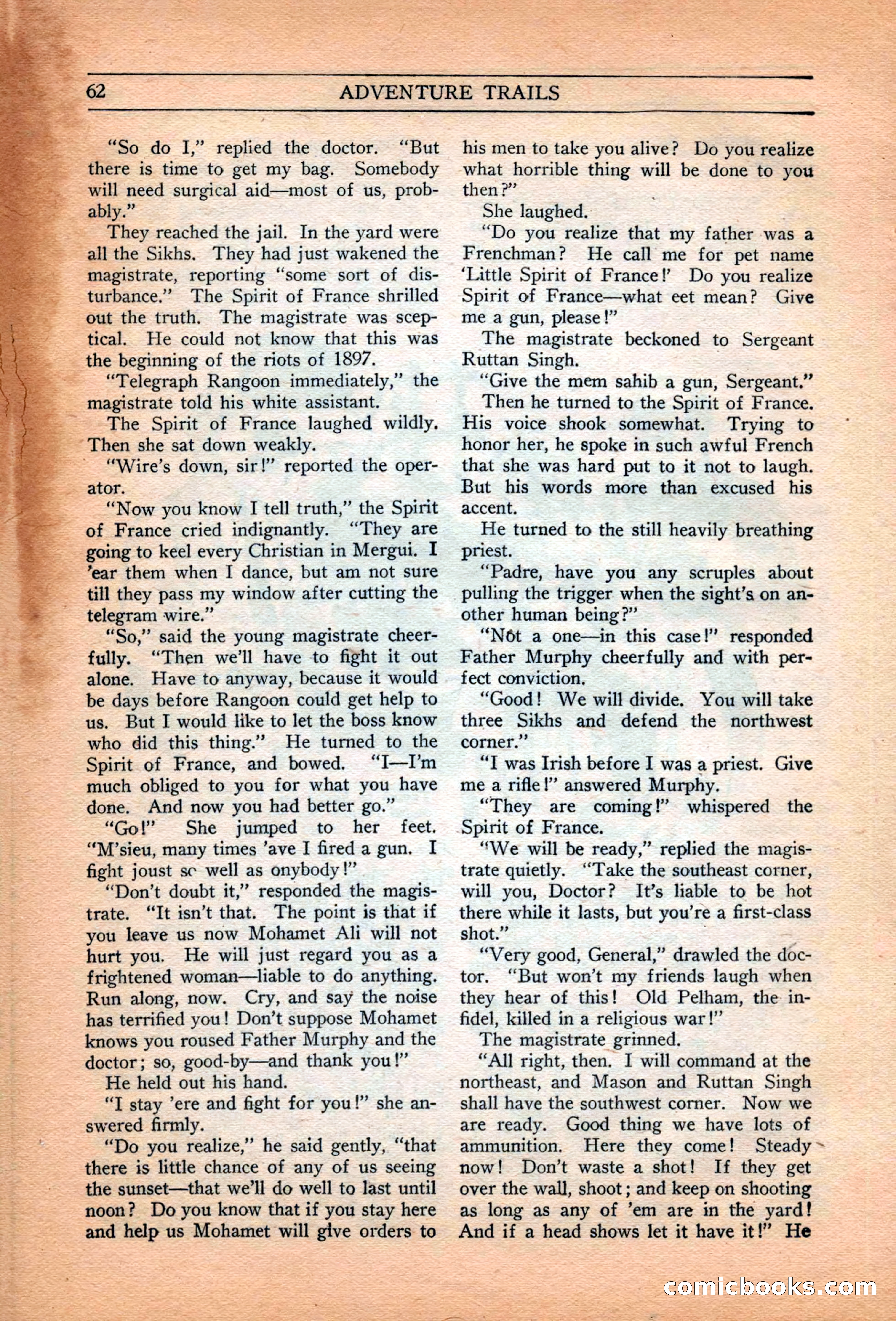 Adventure Trails, February 1929 — page 64 of 164