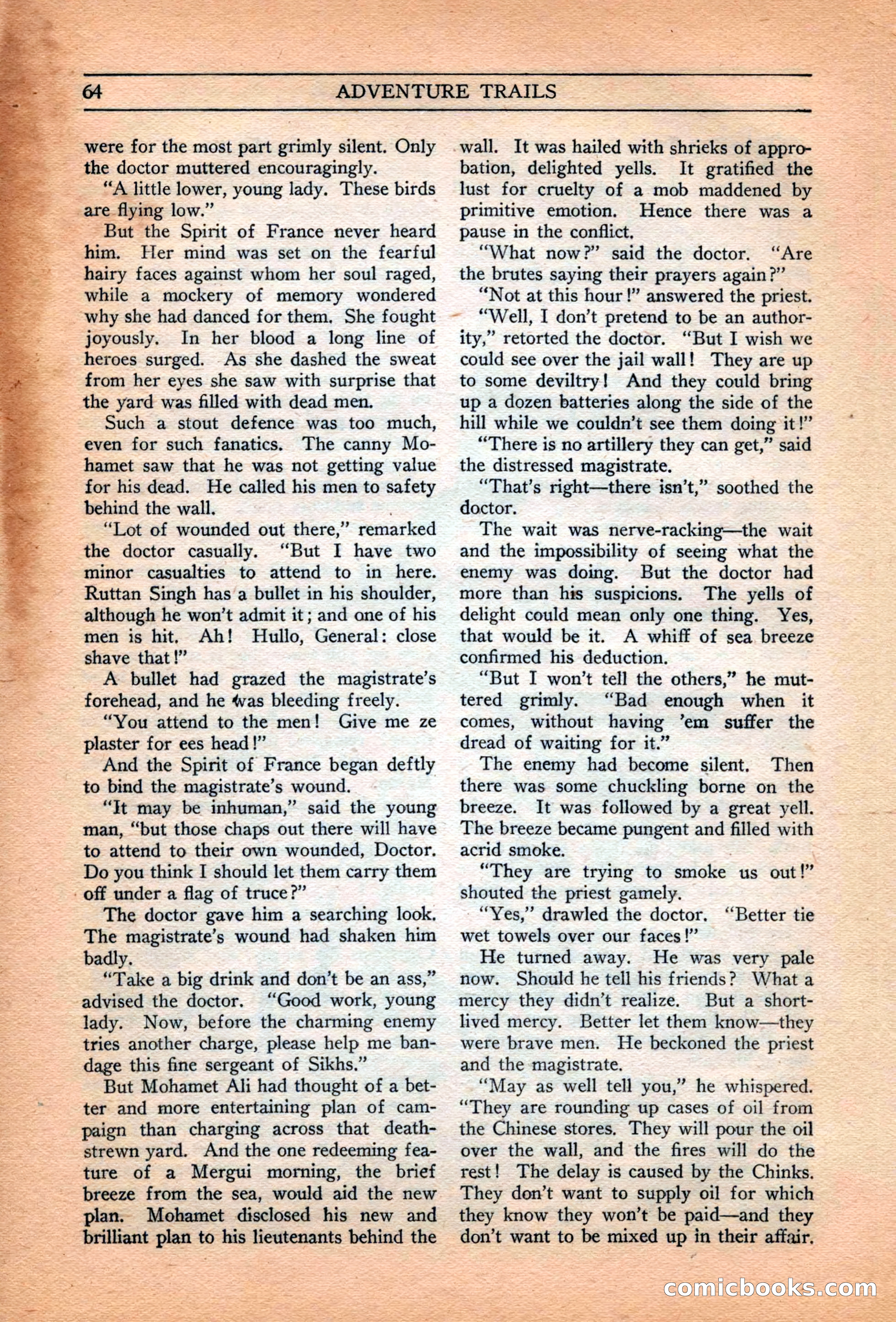 Adventure Trails, February 1929 — page 66 of 164