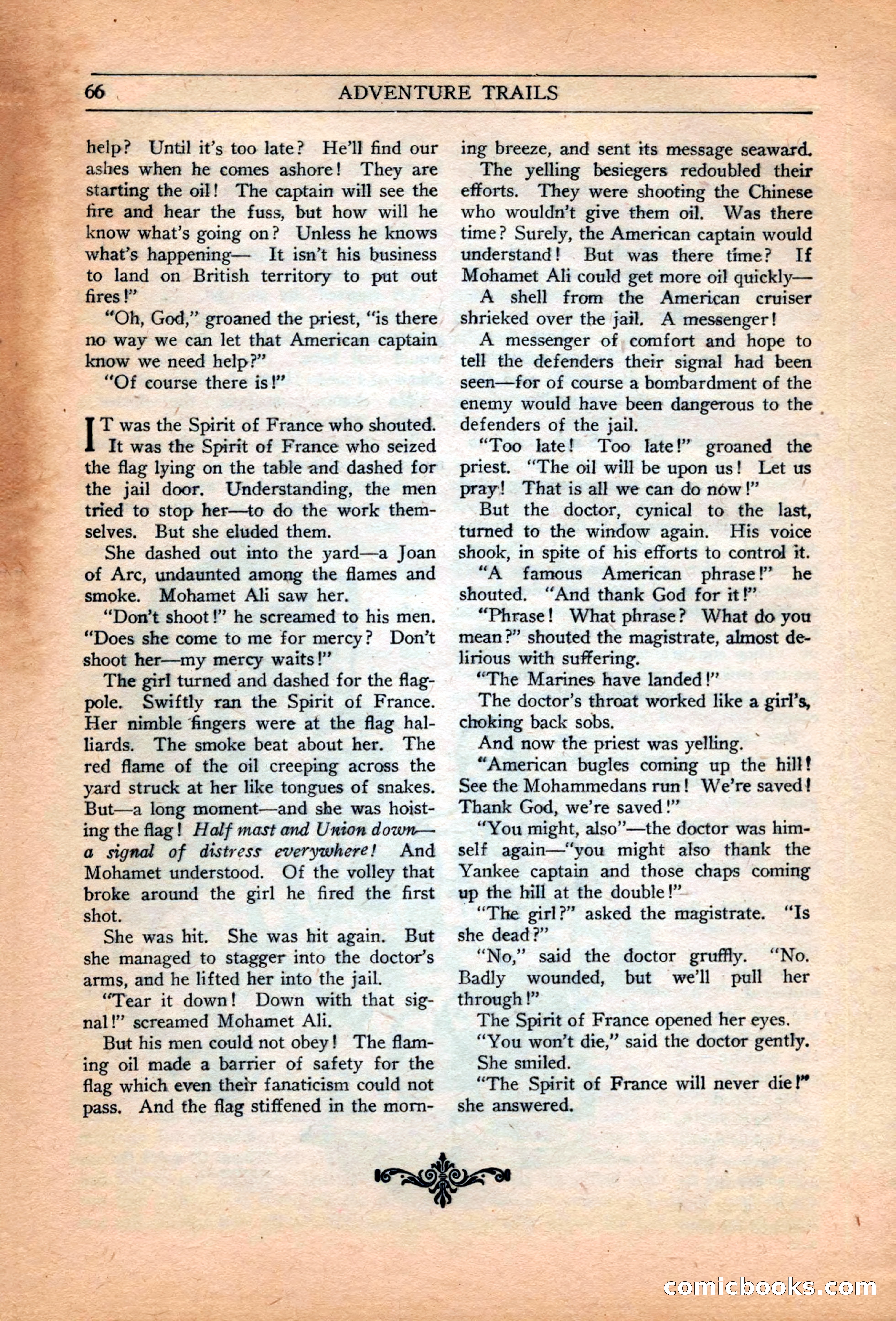 Adventure Trails, February 1929 — page 68 of 164