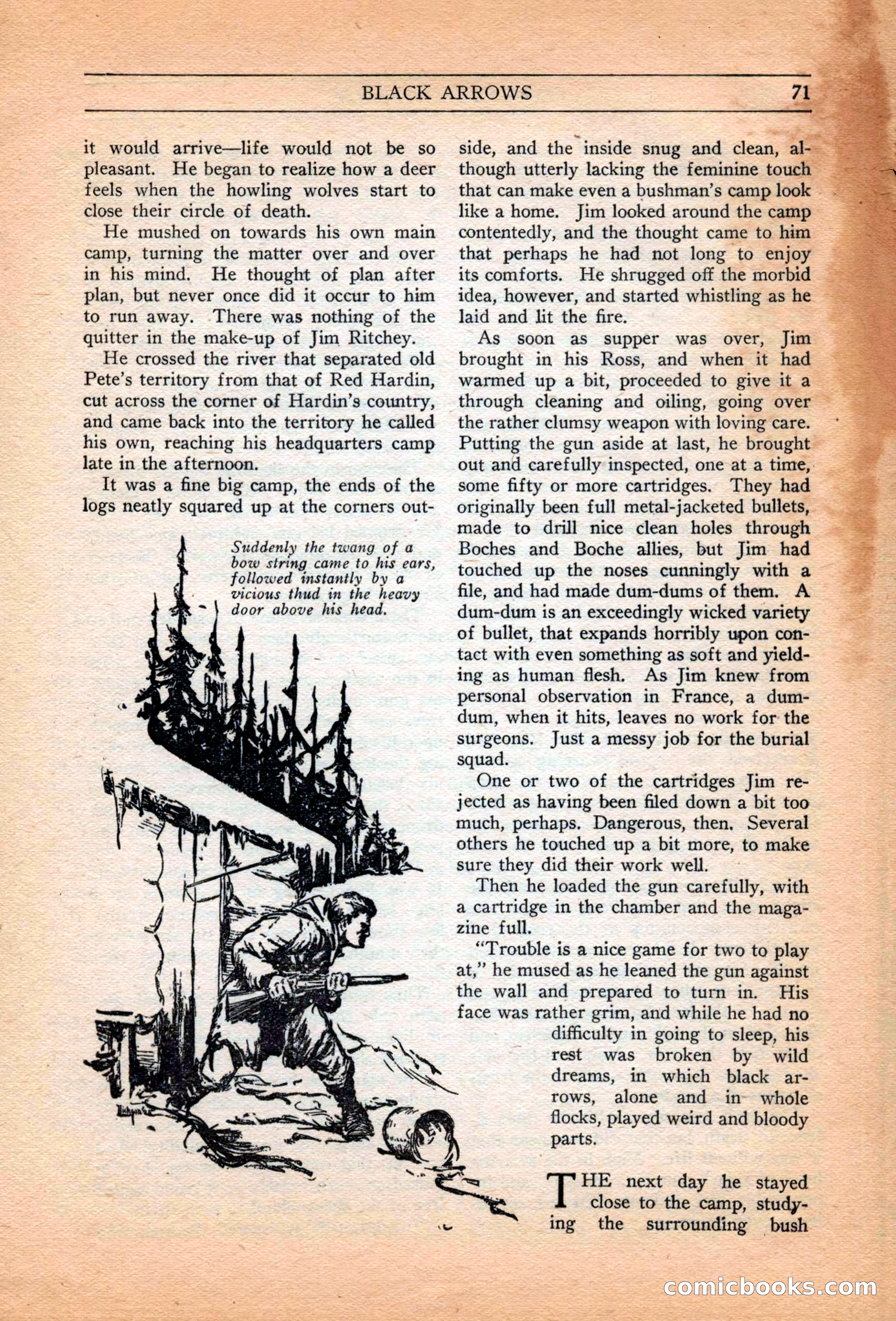 Adventure Trails, February 1929 — page 73 of 164