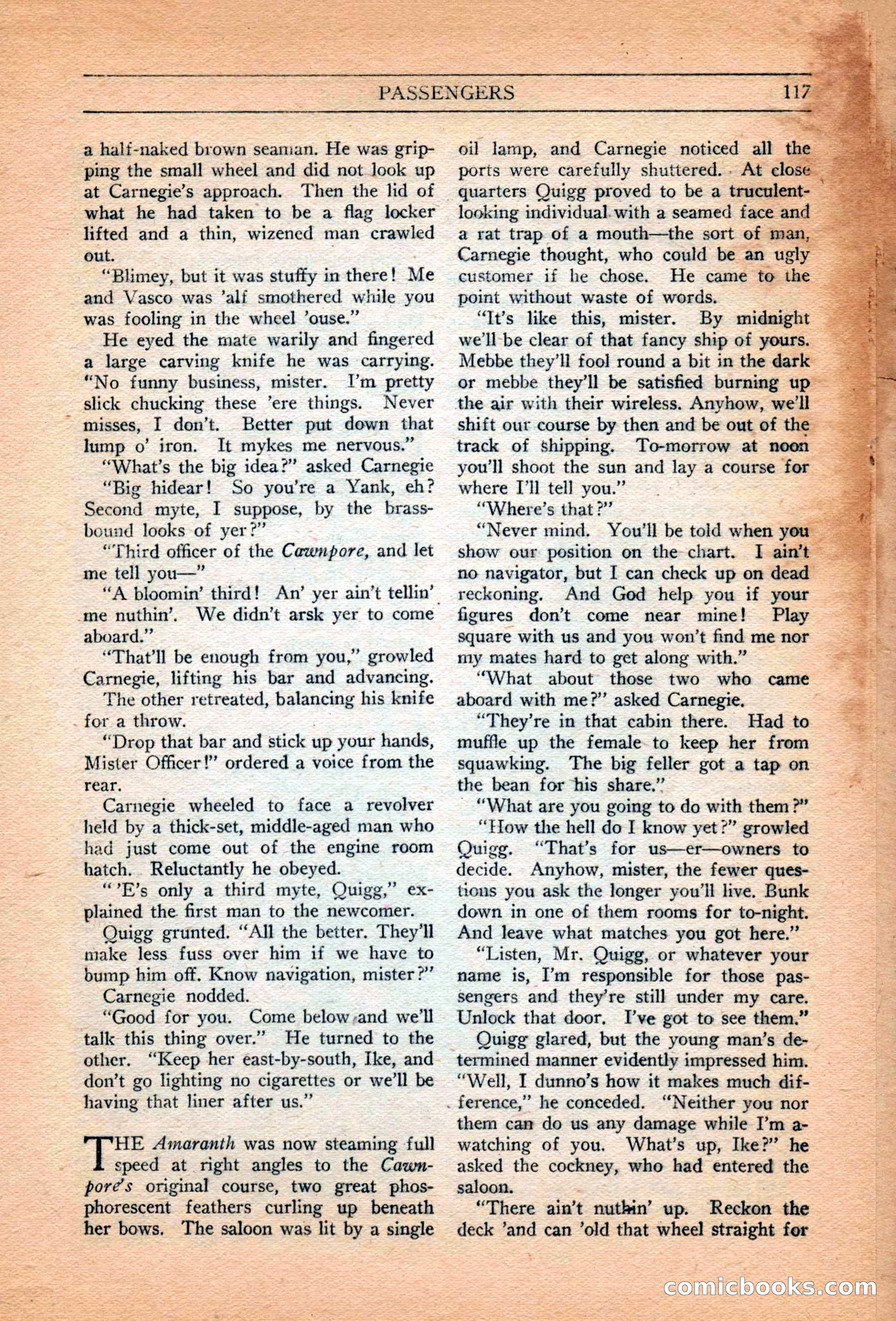 Adventure Trails, February 1929 — page 119 of 164
