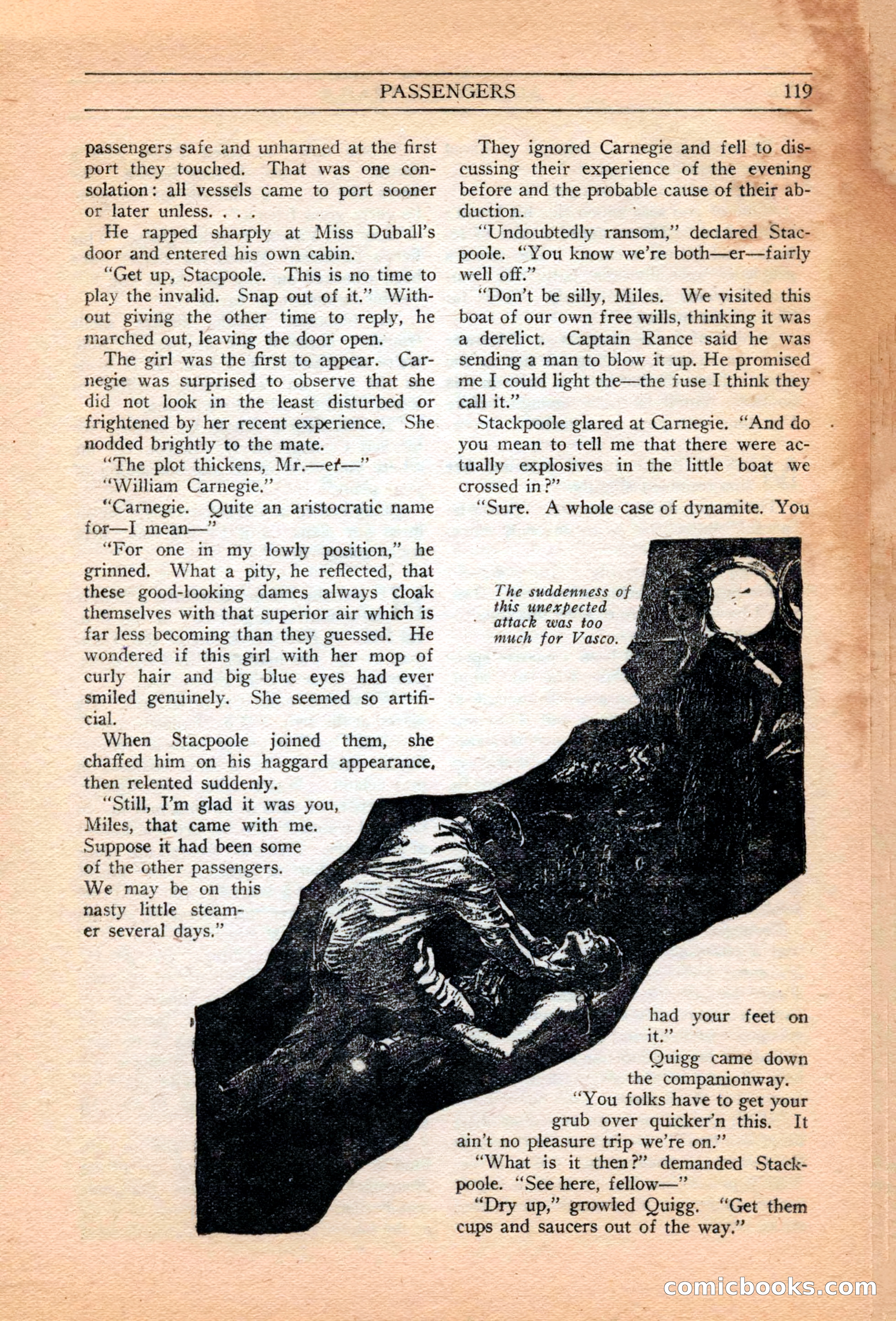 Adventure Trails, February 1929 — page 121 of 164
